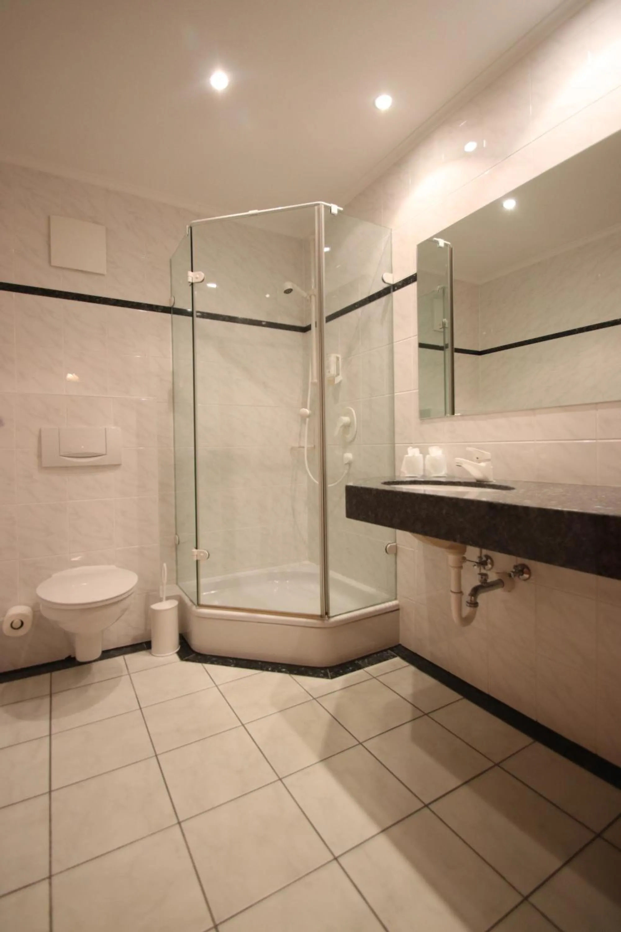 Shower in PANORAMA Hotel Heimbuchenthal