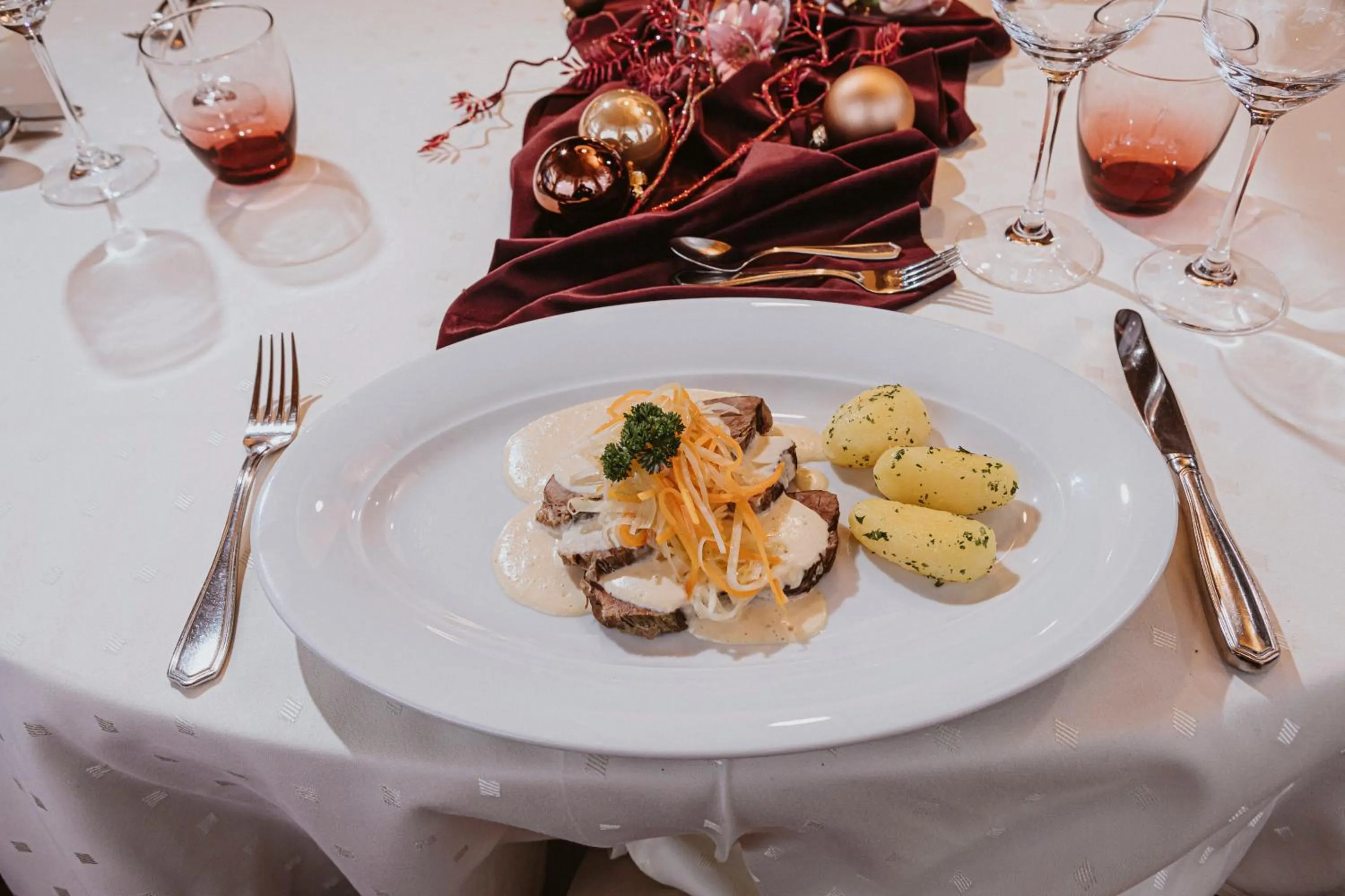 Food and drinks in PANORAMA Hotel Heimbuchenthal