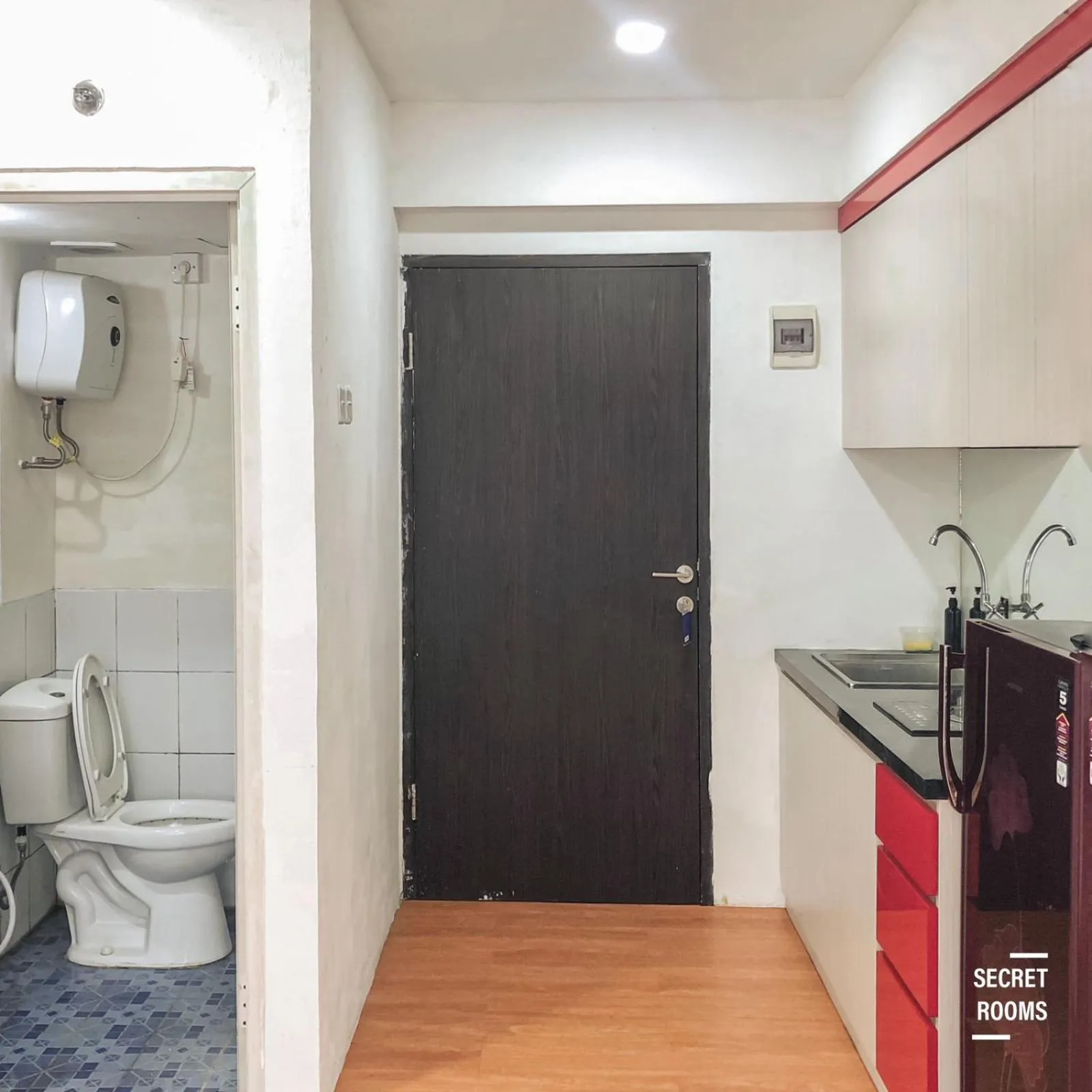 kitchen in The Jarrdin Apartement by Secret Rooms