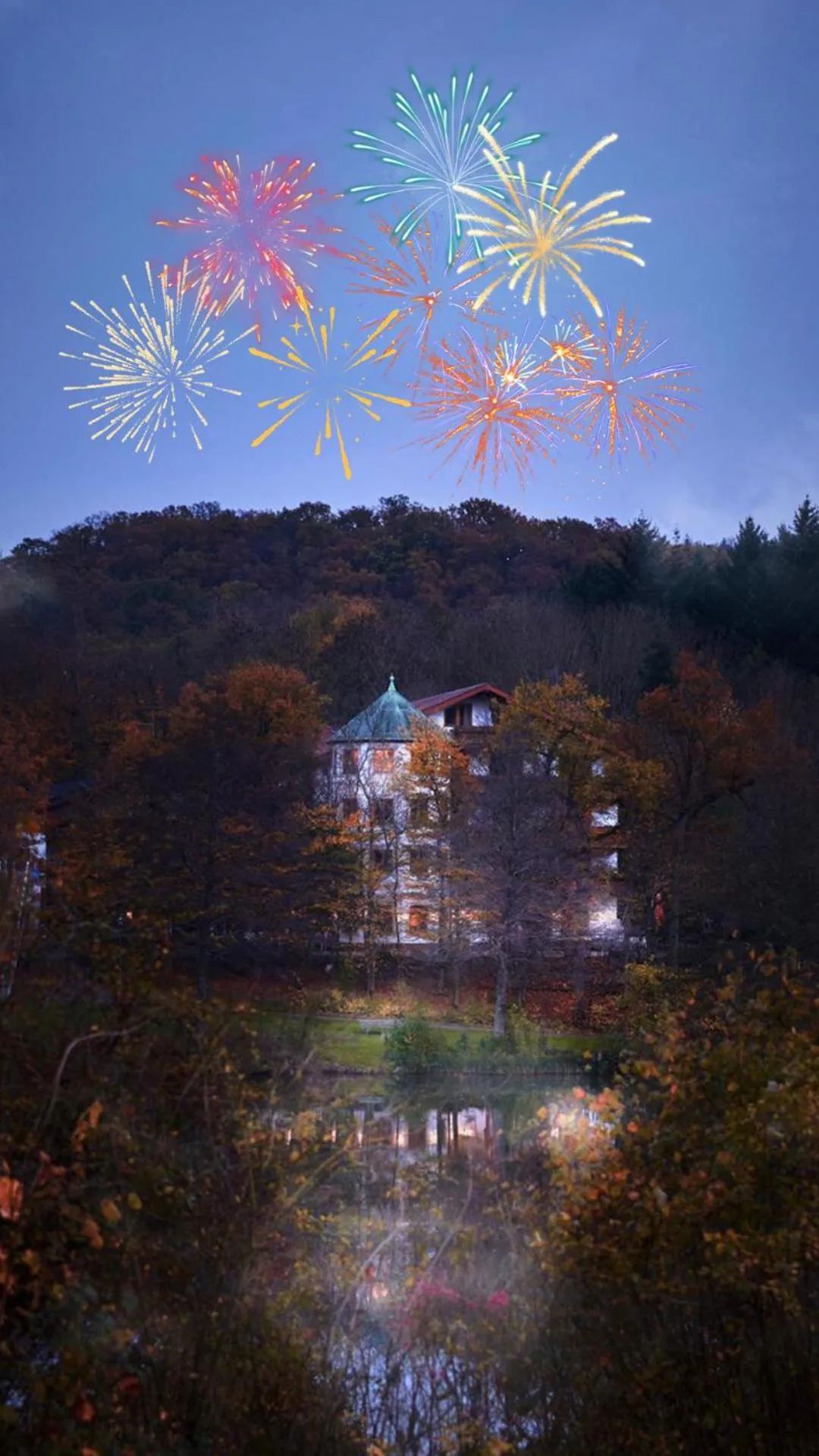 Property building in Hotel-Restaurant Kreuzberghof Tagungs- und Veranstaltungshotel