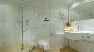 Shower in Hotel Hirsch