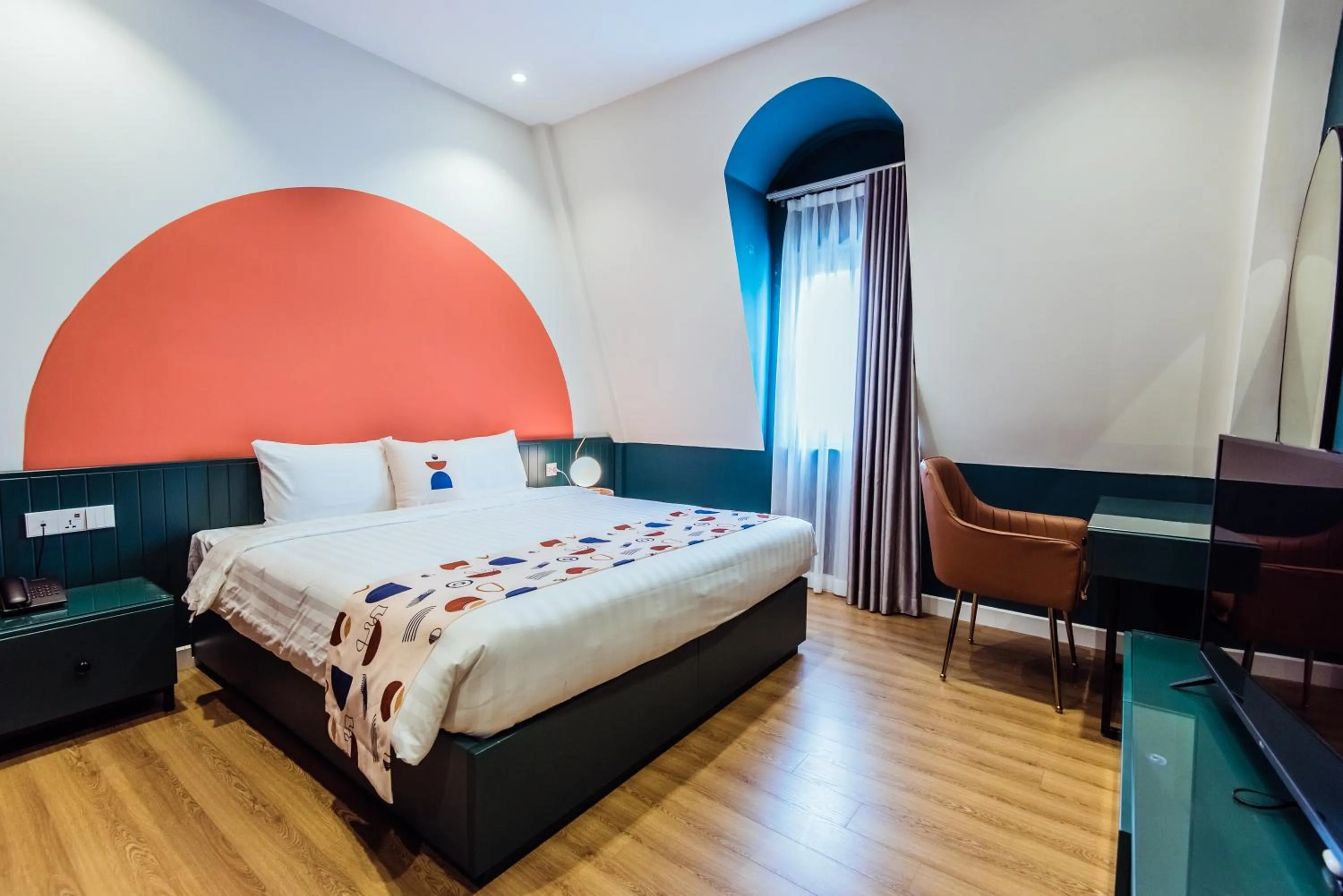 Living room, Bed in Palette Collect's Boutique Hotel Ha Long