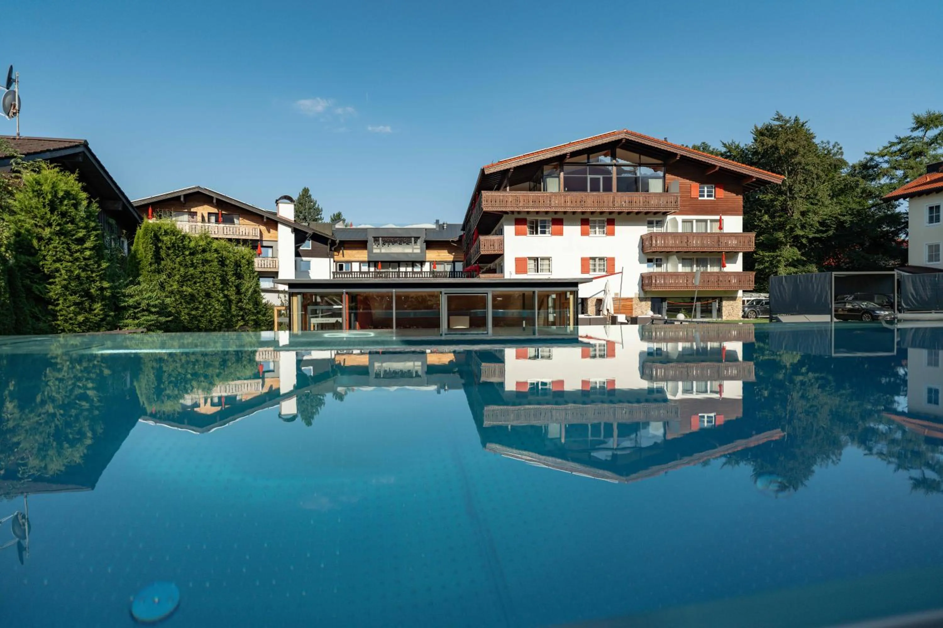 Swimming pool in Hotel Franks