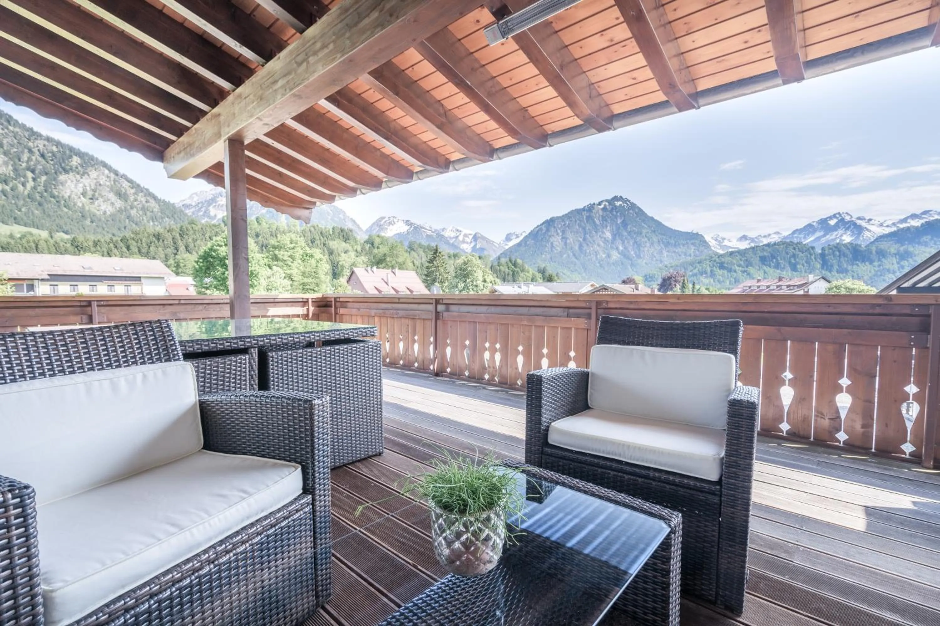 Balcony/Terrace in Hotel Franks