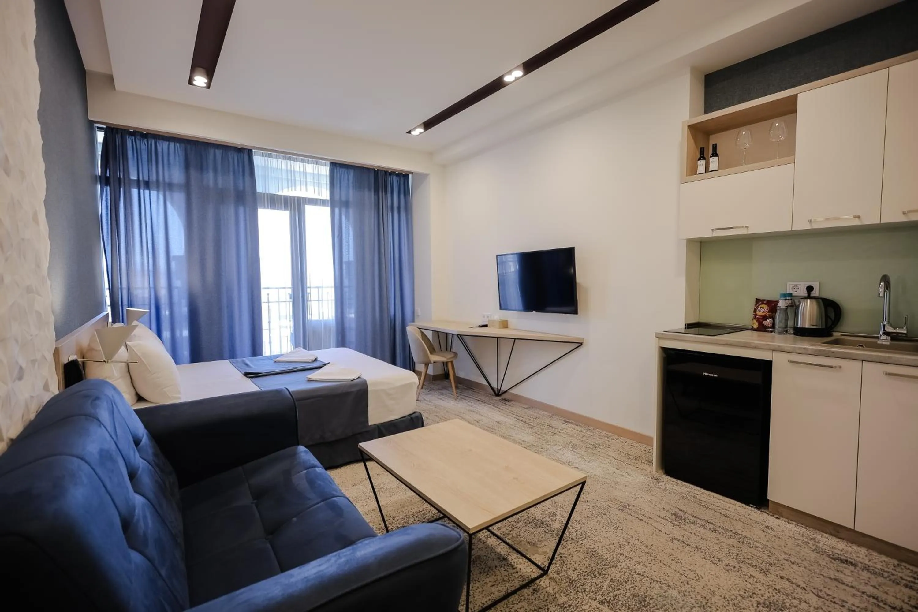 Photo of the whole room in Rooftop Apart-Hotel