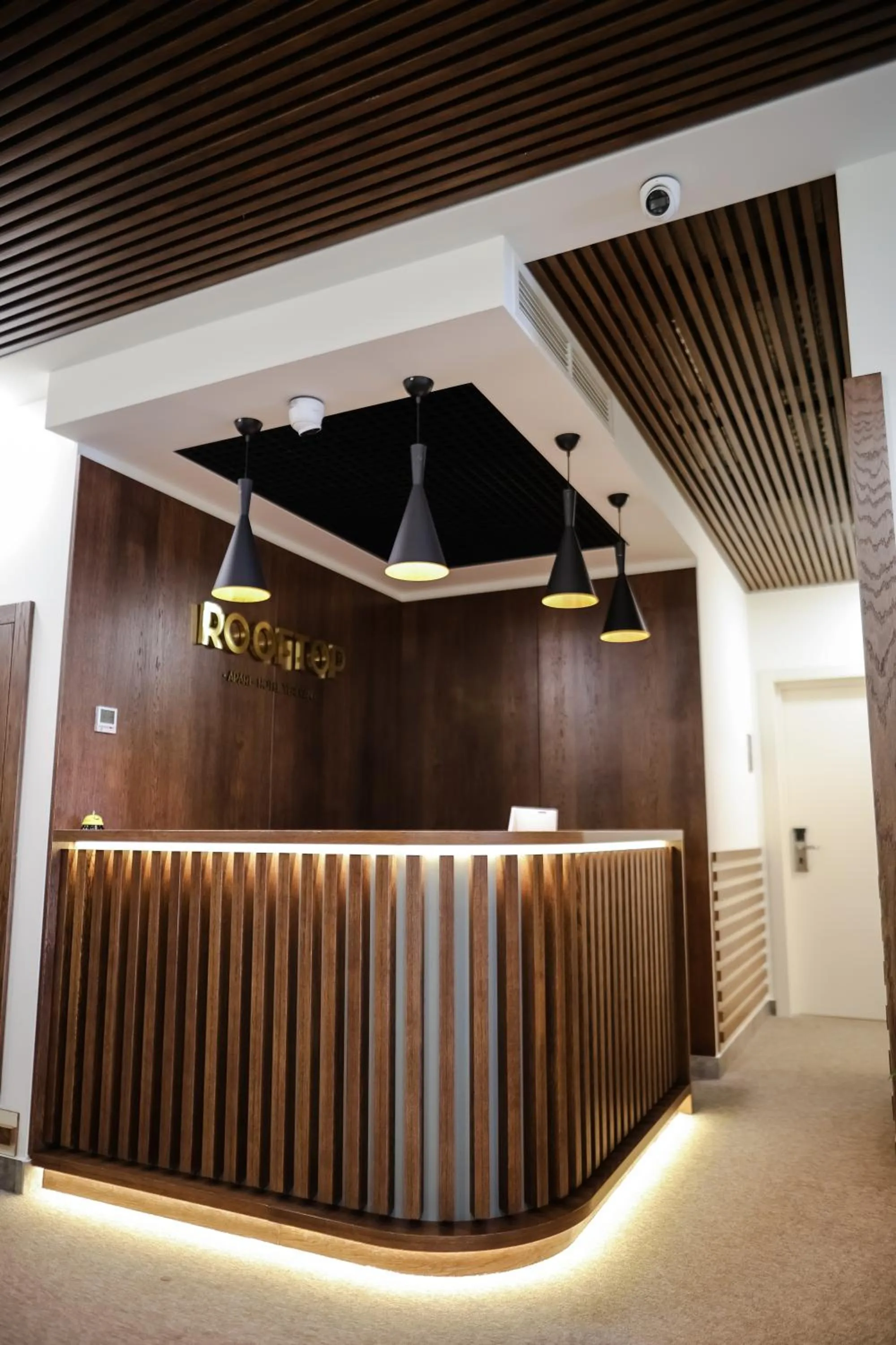 Lobby or reception in Rooftop Apart-Hotel