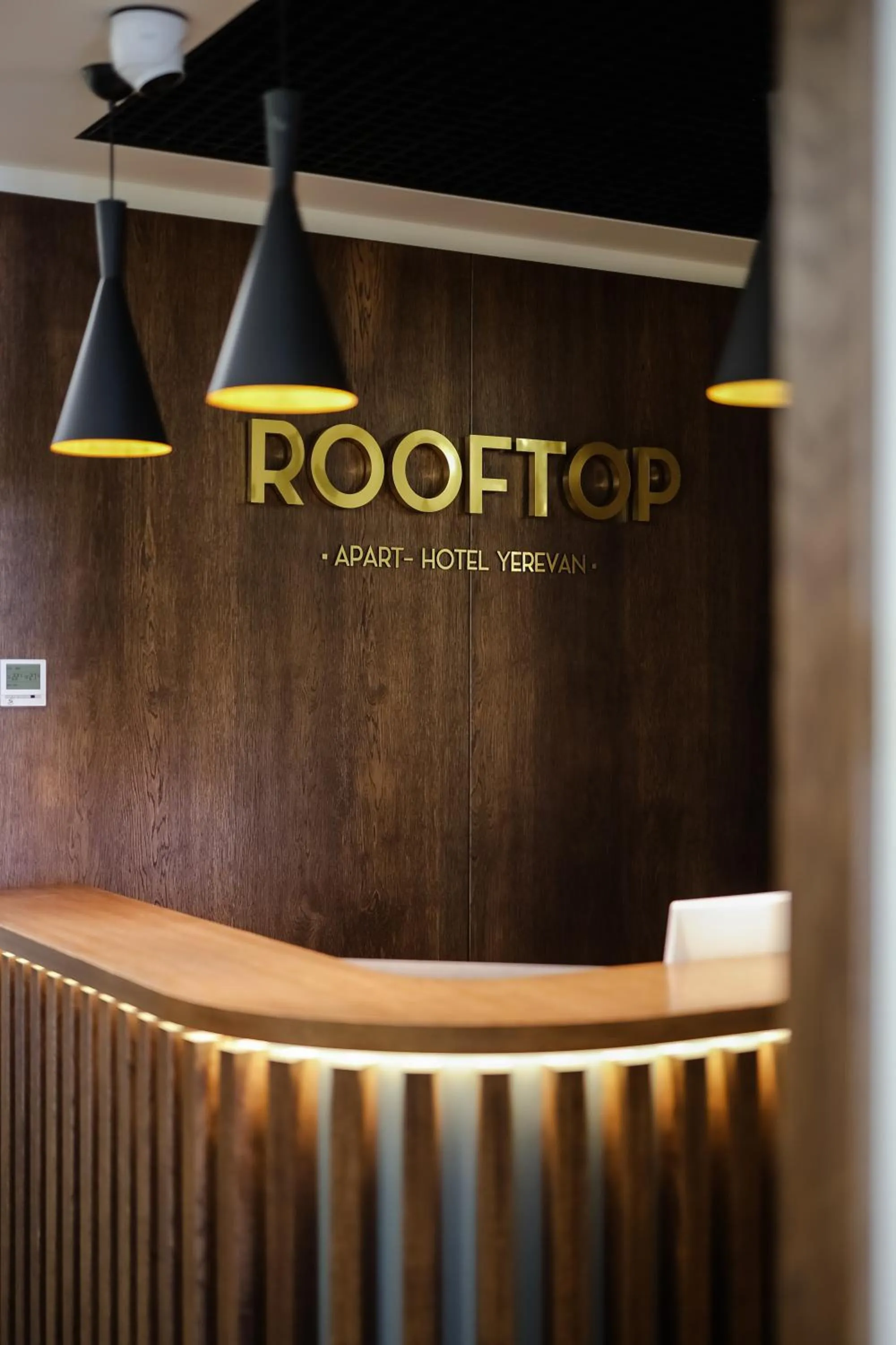 Lobby or reception in Rooftop Apart-Hotel