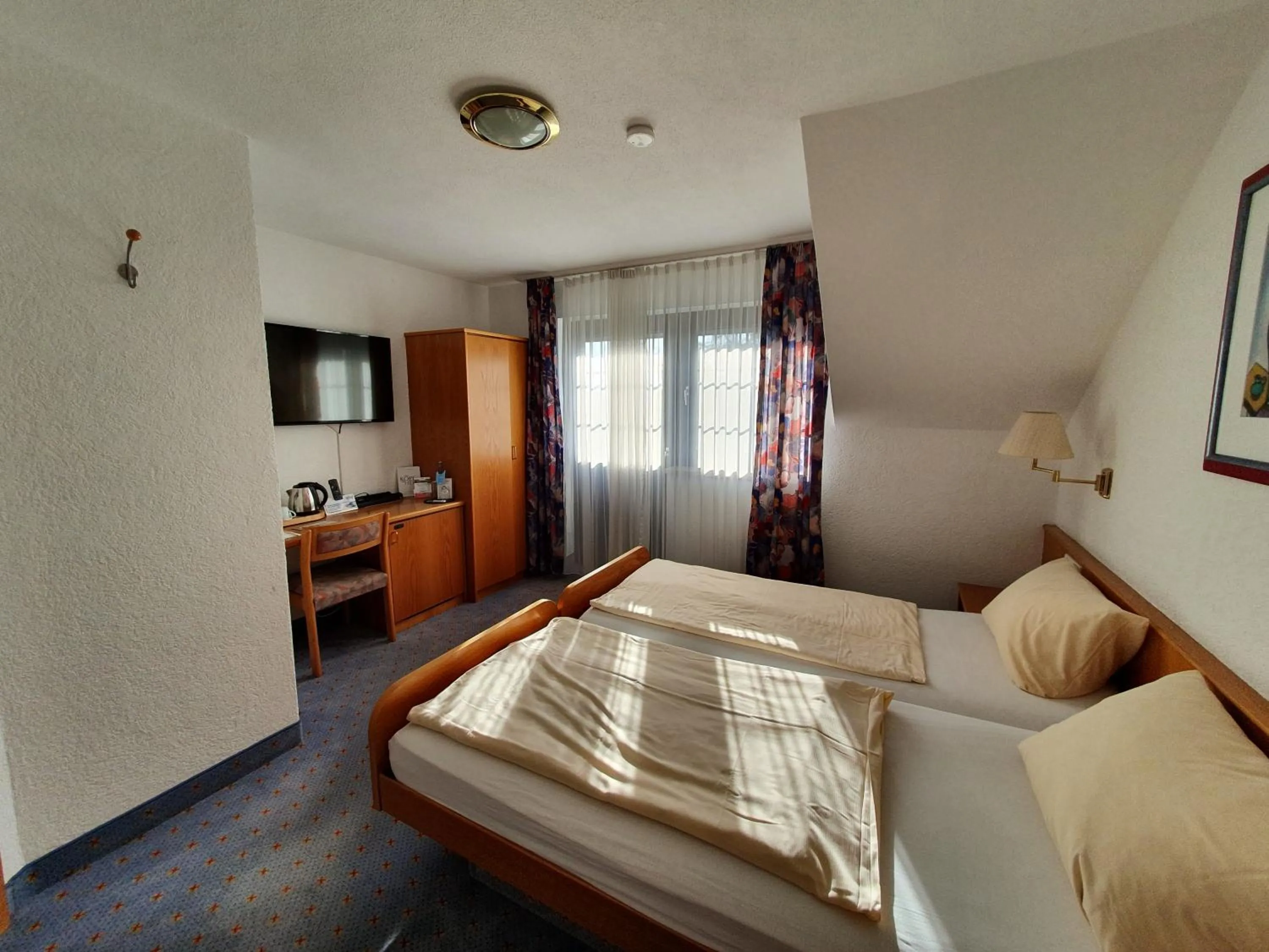 Bed in Landgasthaus Hotel Maien