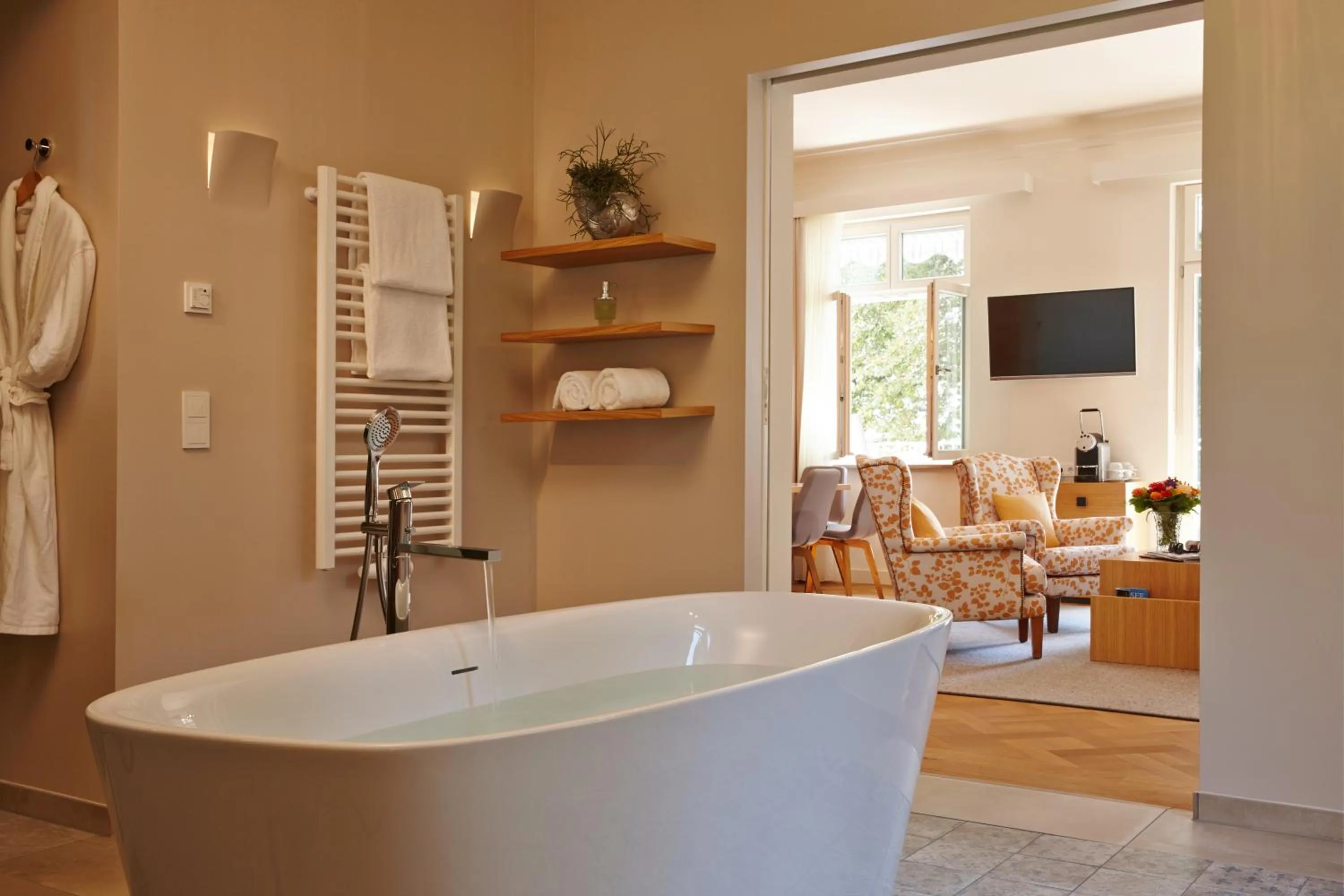 Bathroom in Hotel Bad Schachen