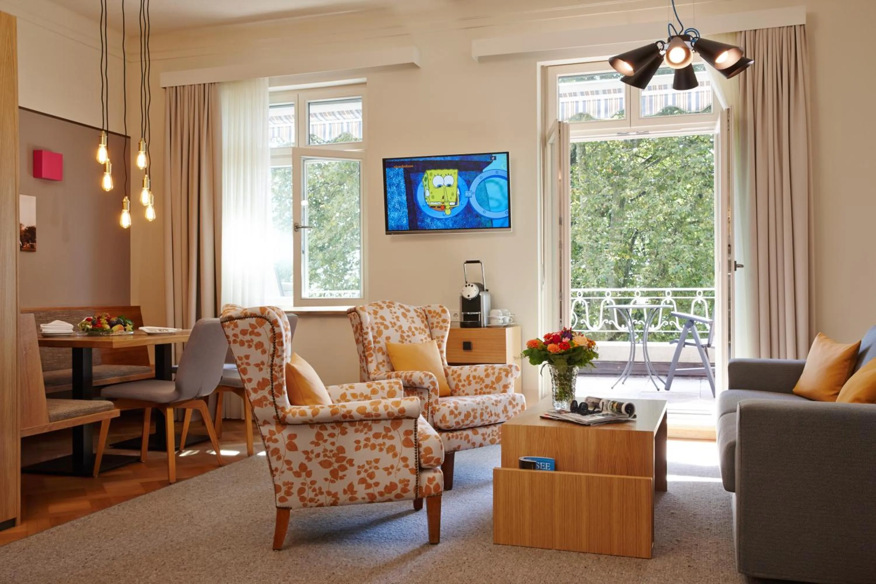 Living room in Hotel Bad Schachen