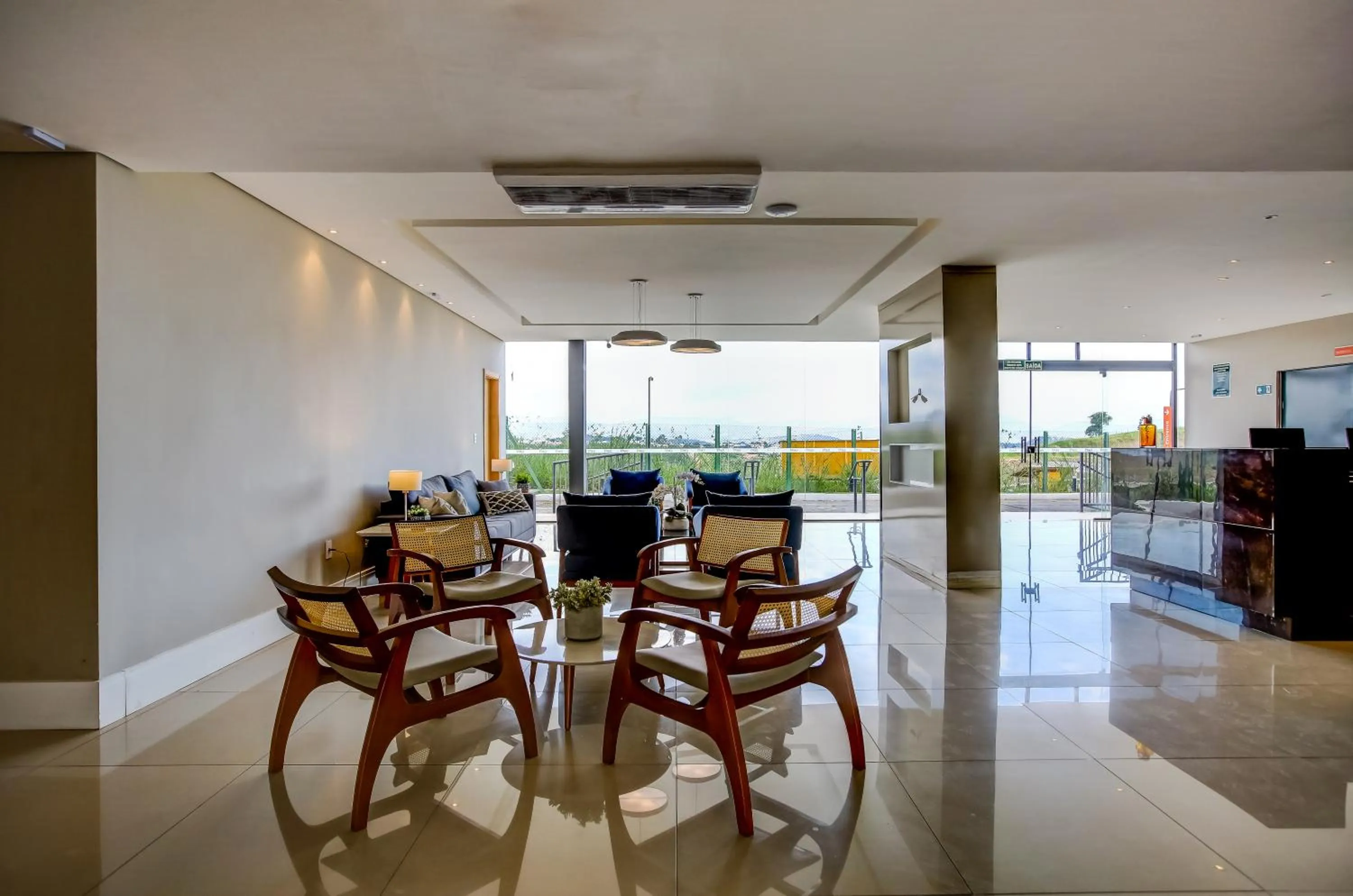 Lobby or reception in Go Inn Betim - MG