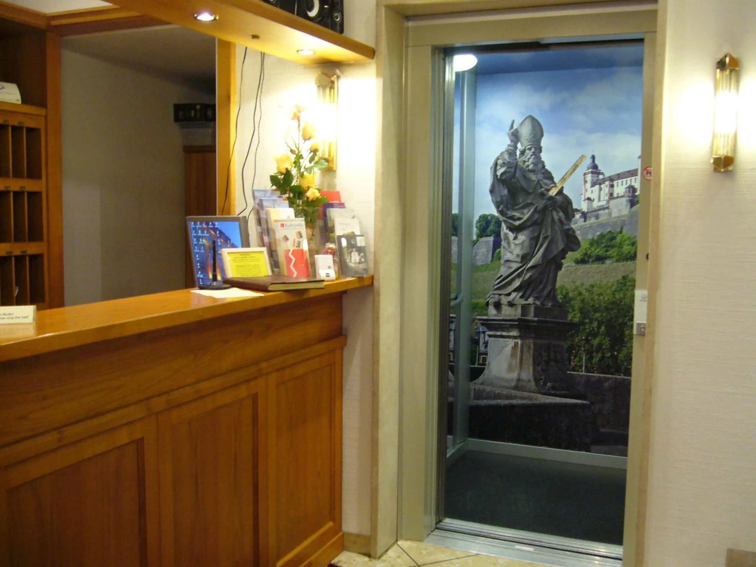 Lobby or reception in Hotel Alter Kranen