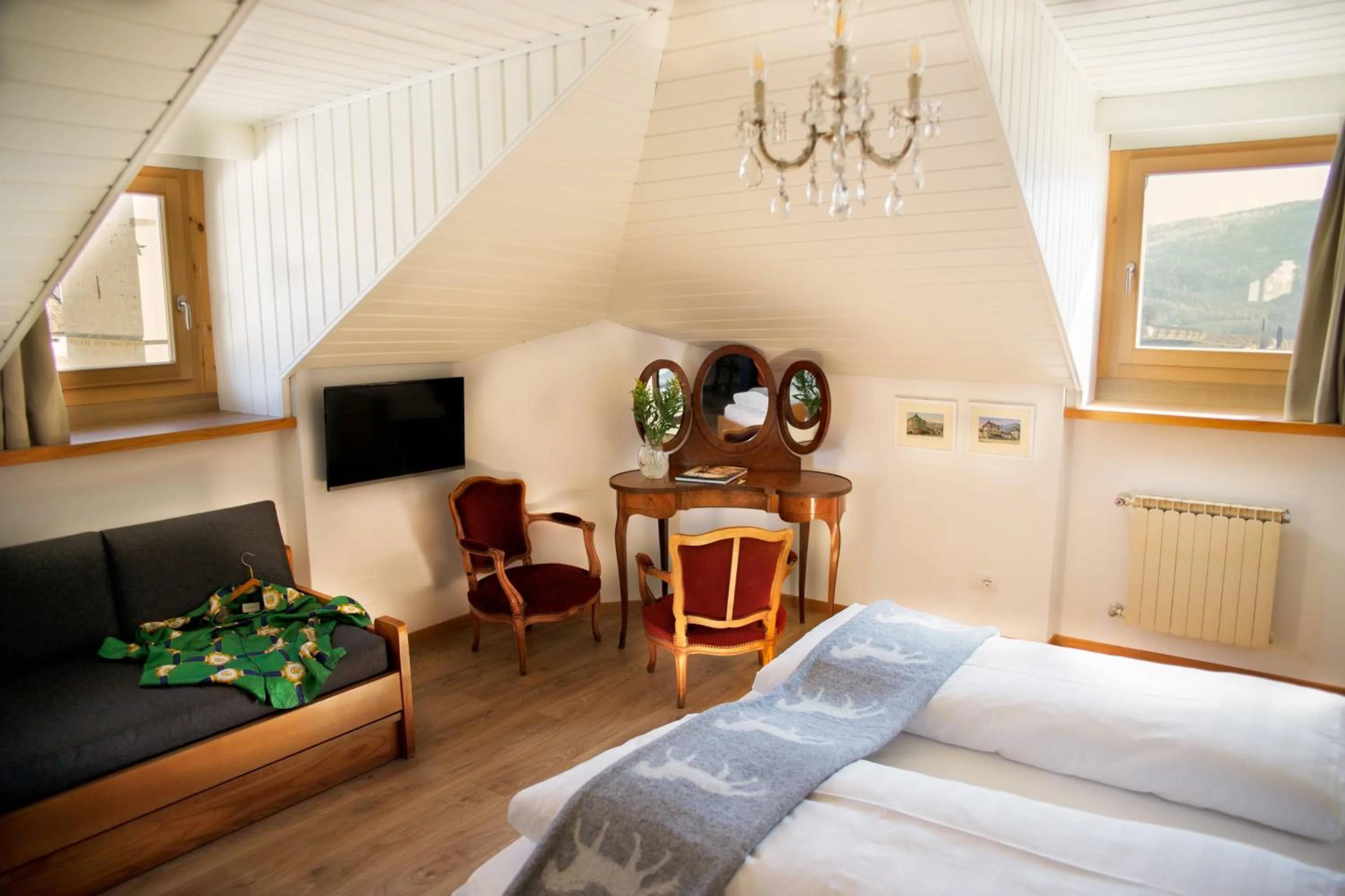 Bed in Weisses Rössl