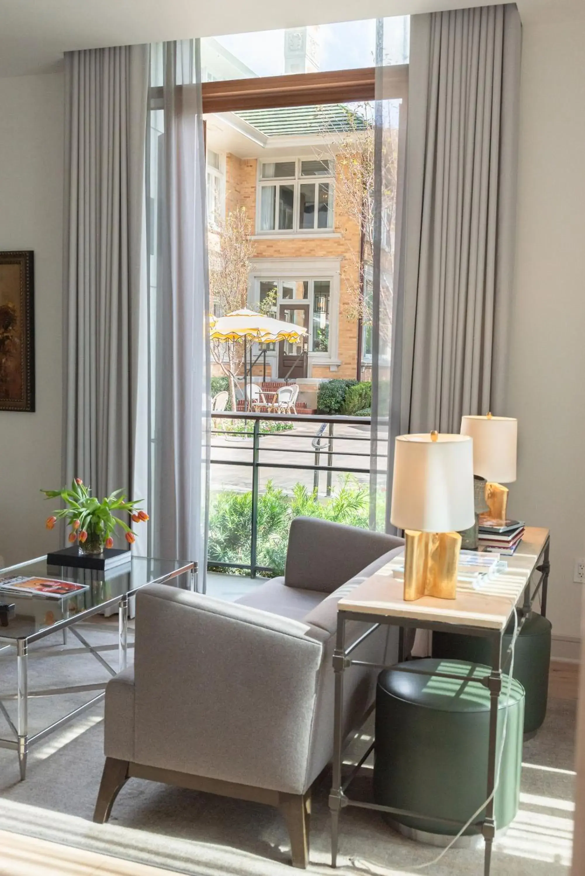 Living room in La Colombe d'Or Hotel Living room in La Colombe d'Or Hotel