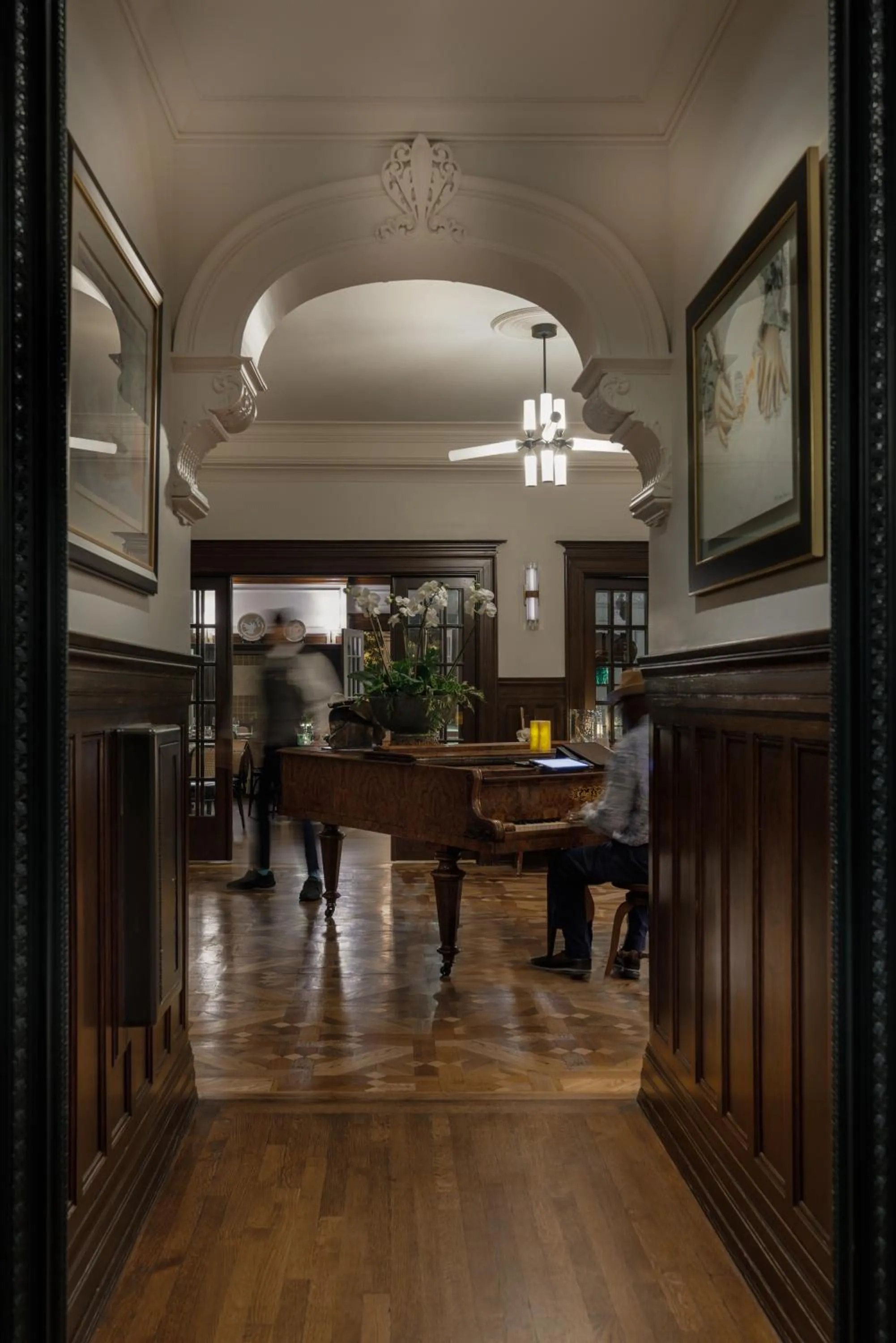 Lobby or reception in La Colombe d'Or Hotel