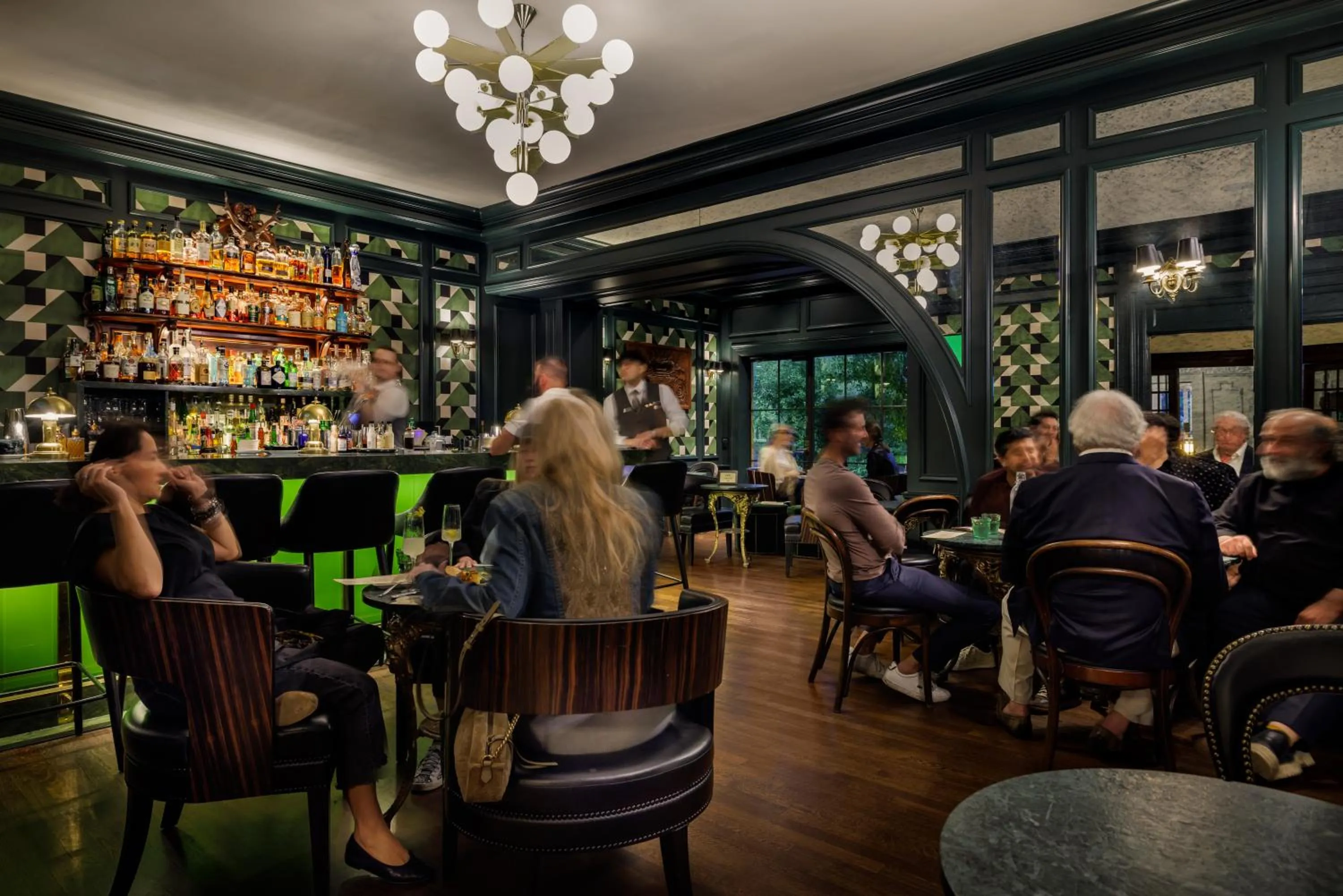 Lounge or bar in La Colombe d'Or Hotel