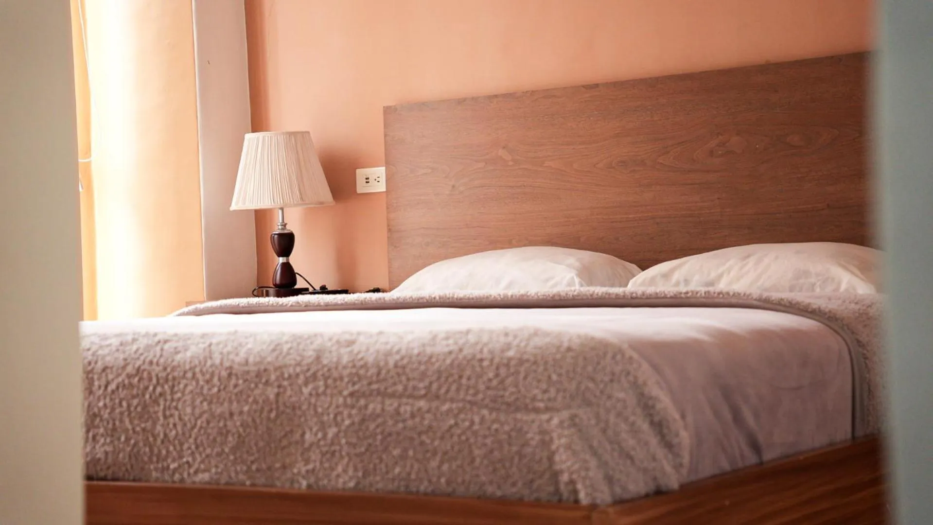 Bed in Hotel San Benito Cuenca