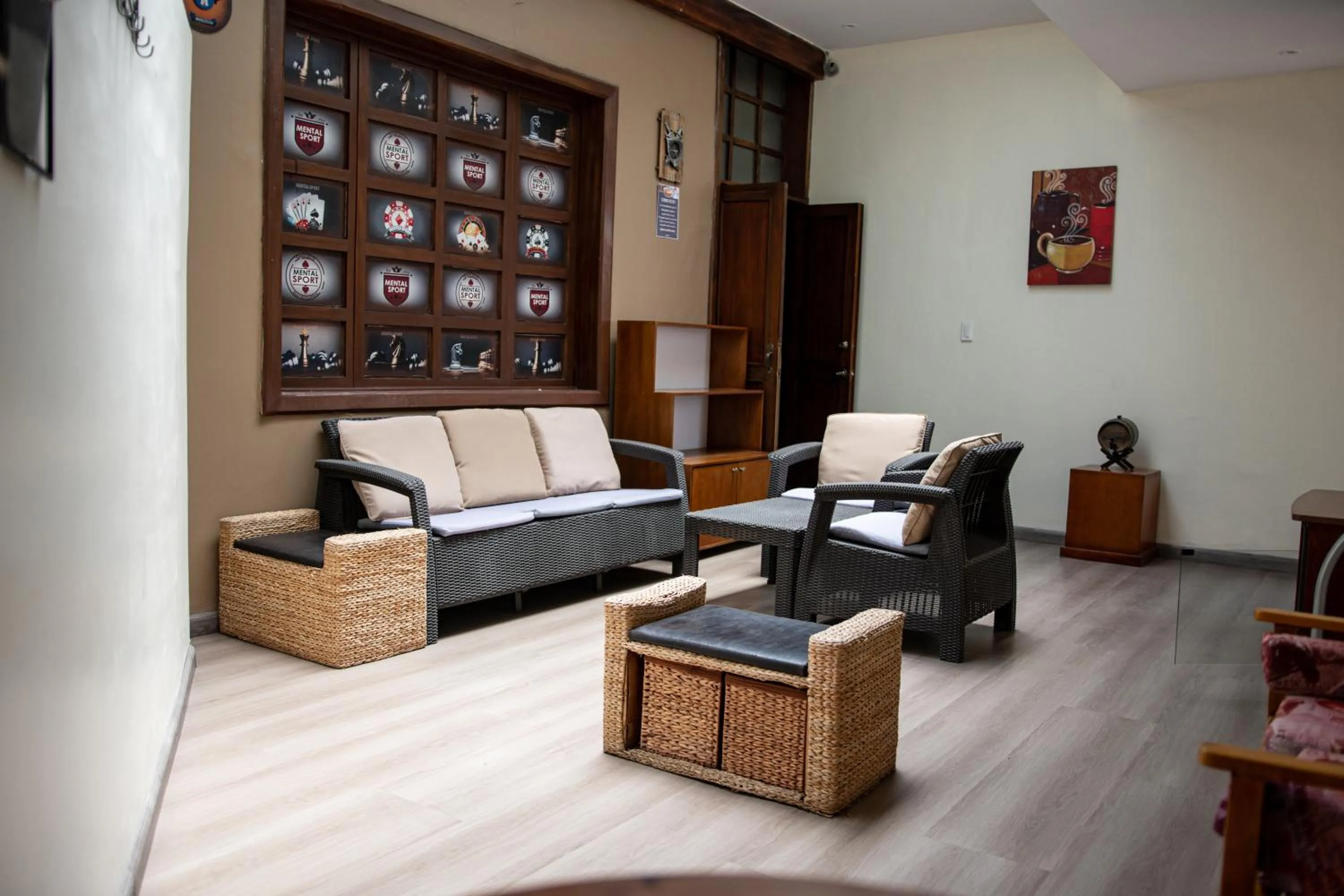 Living room in Hotel San Benito Cuenca