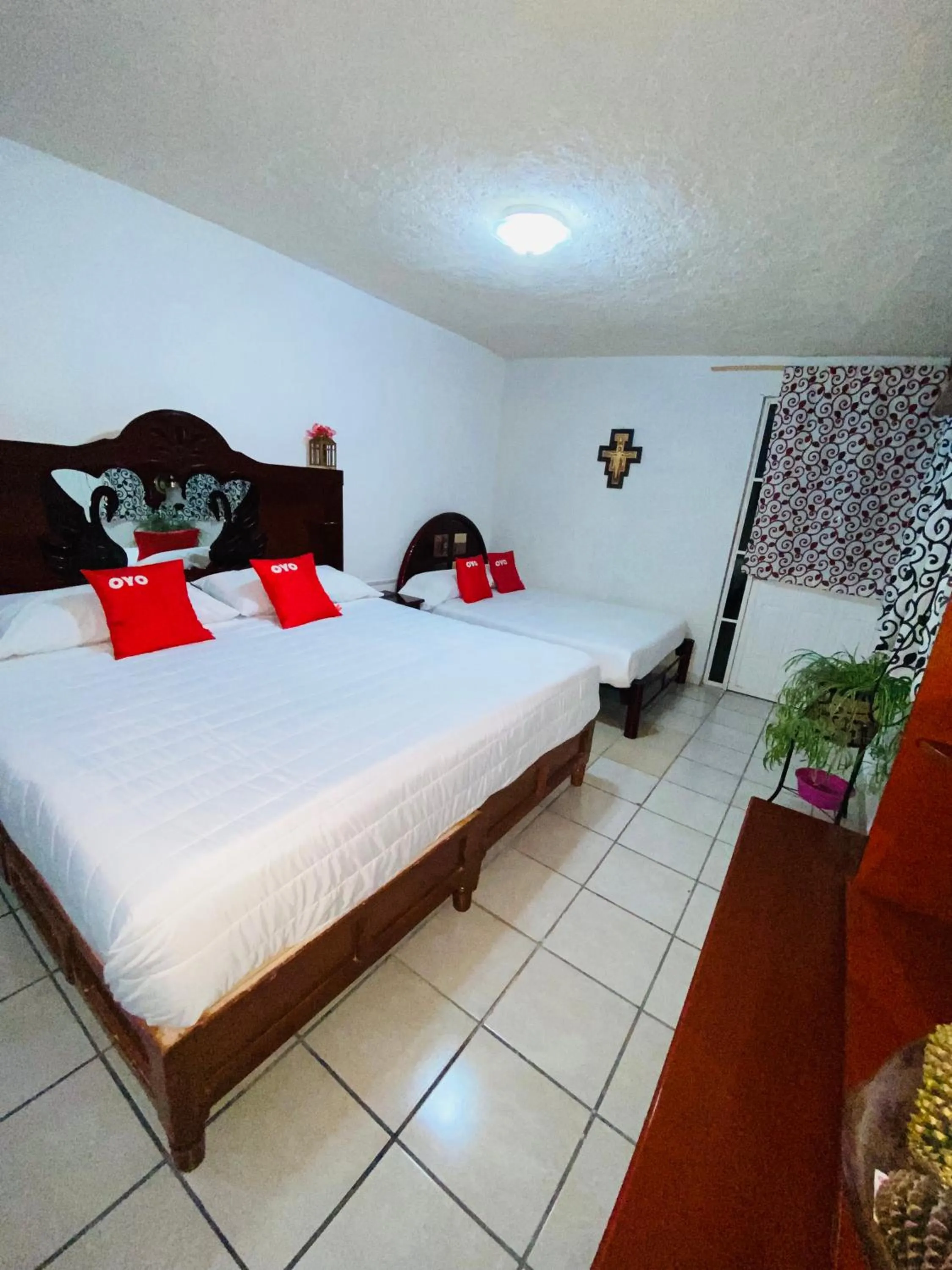 Bed in Hotel Fernando´s