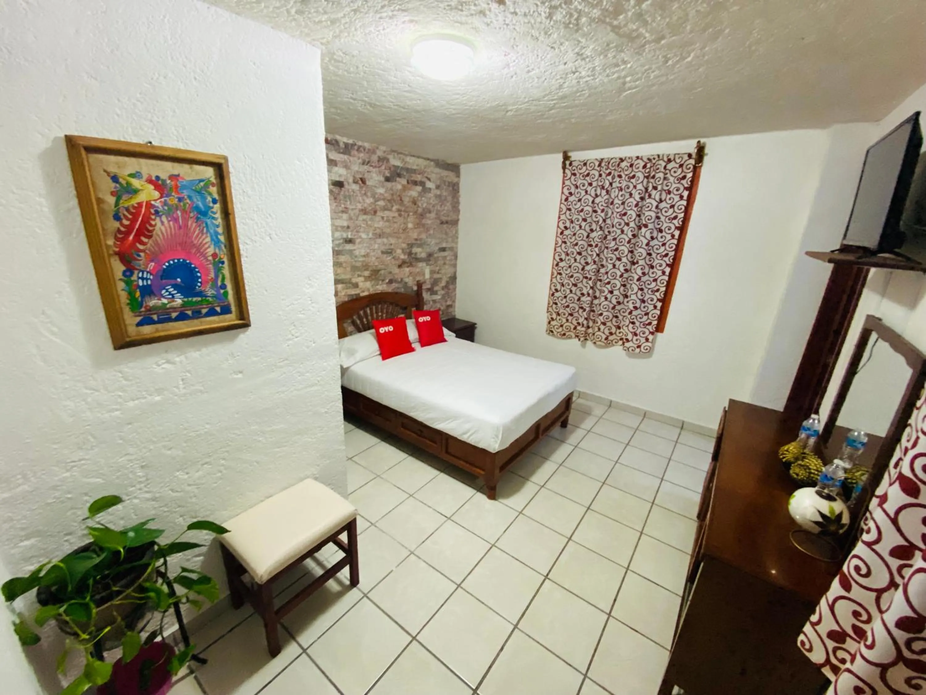 Bed in Hotel Fernando´s