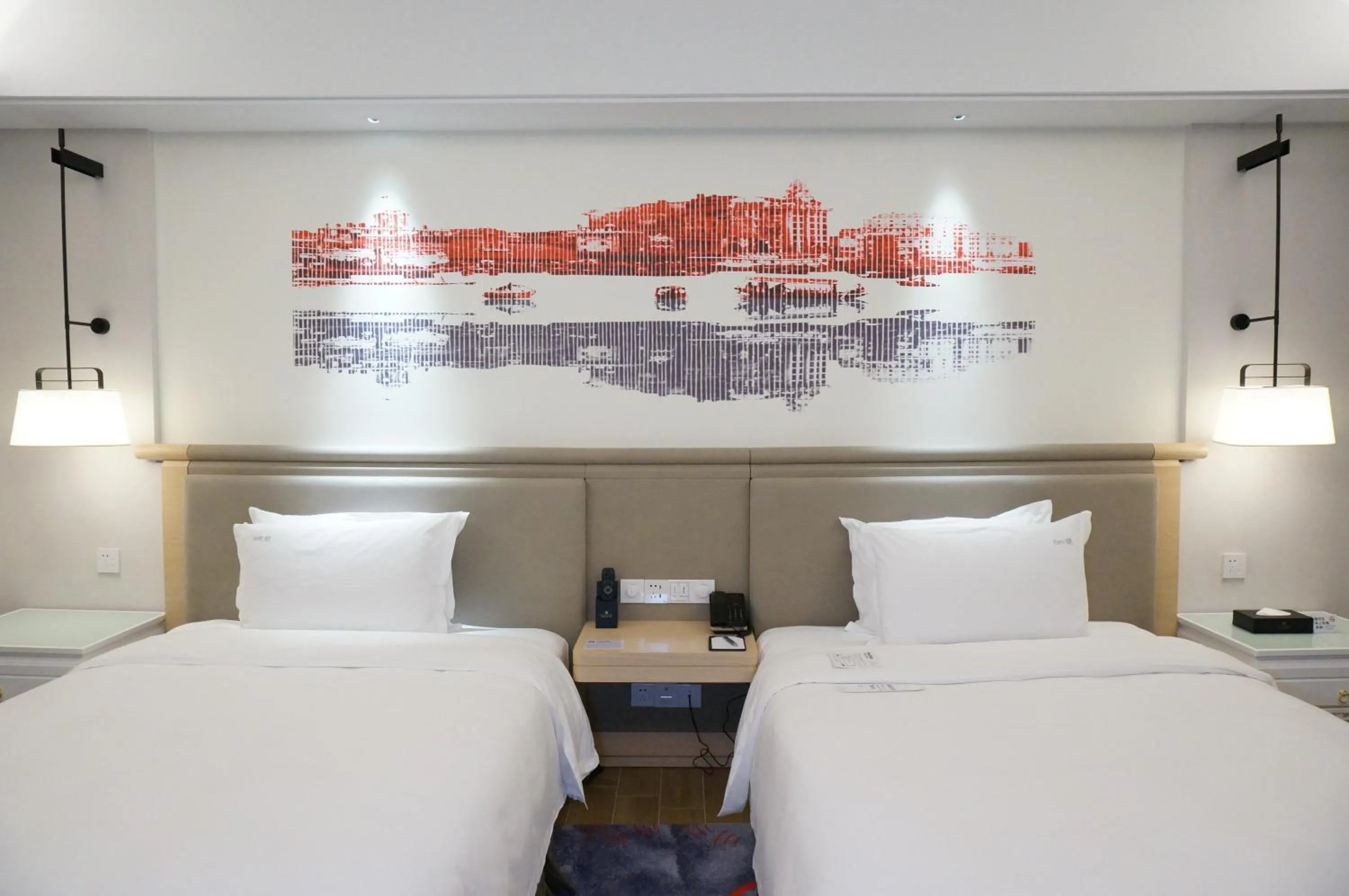 Bed in voco Guangzhou Shifu by IHG