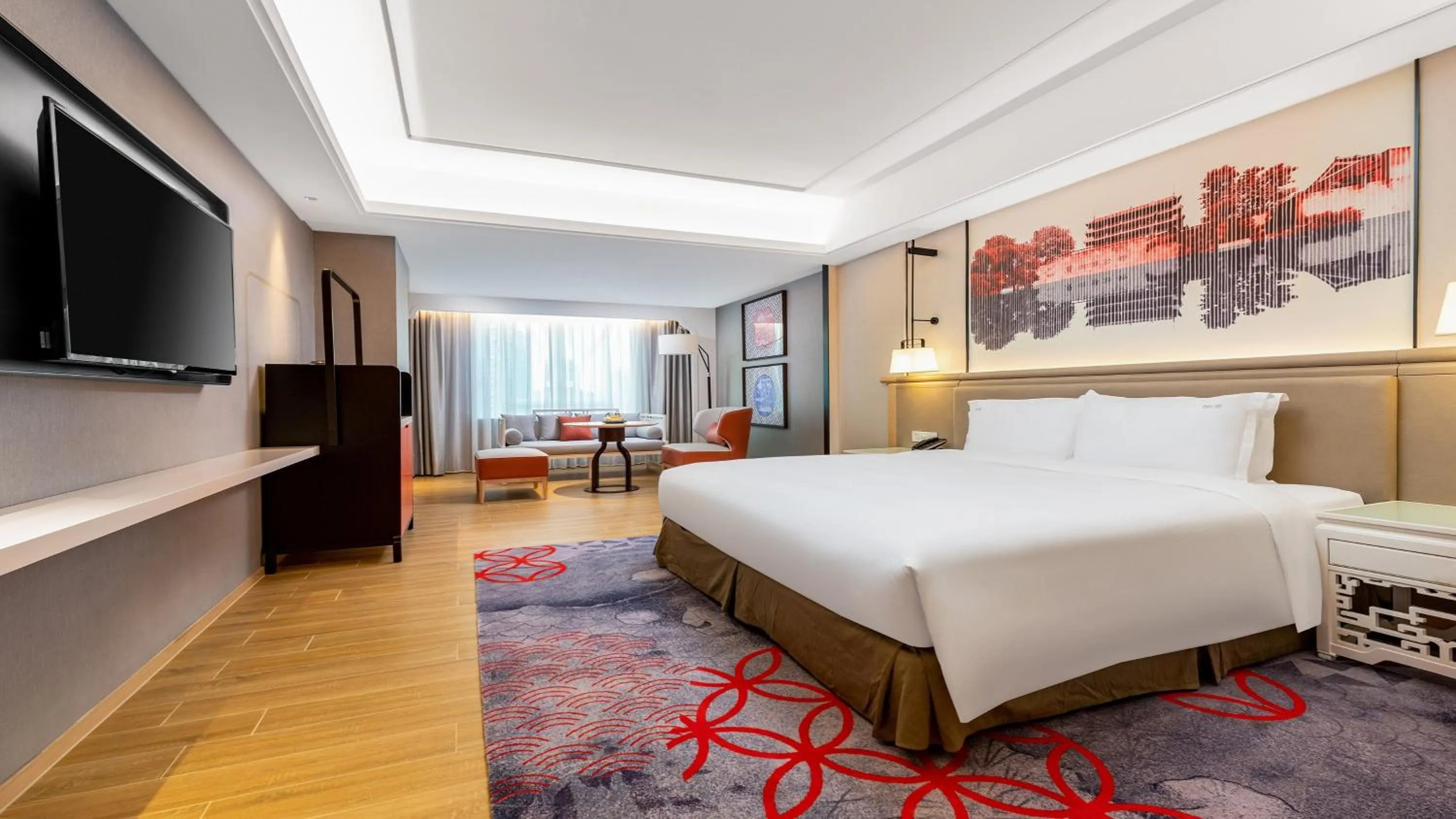 Photo of the whole room, Bed in voco Guangzhou Shifu by IHG