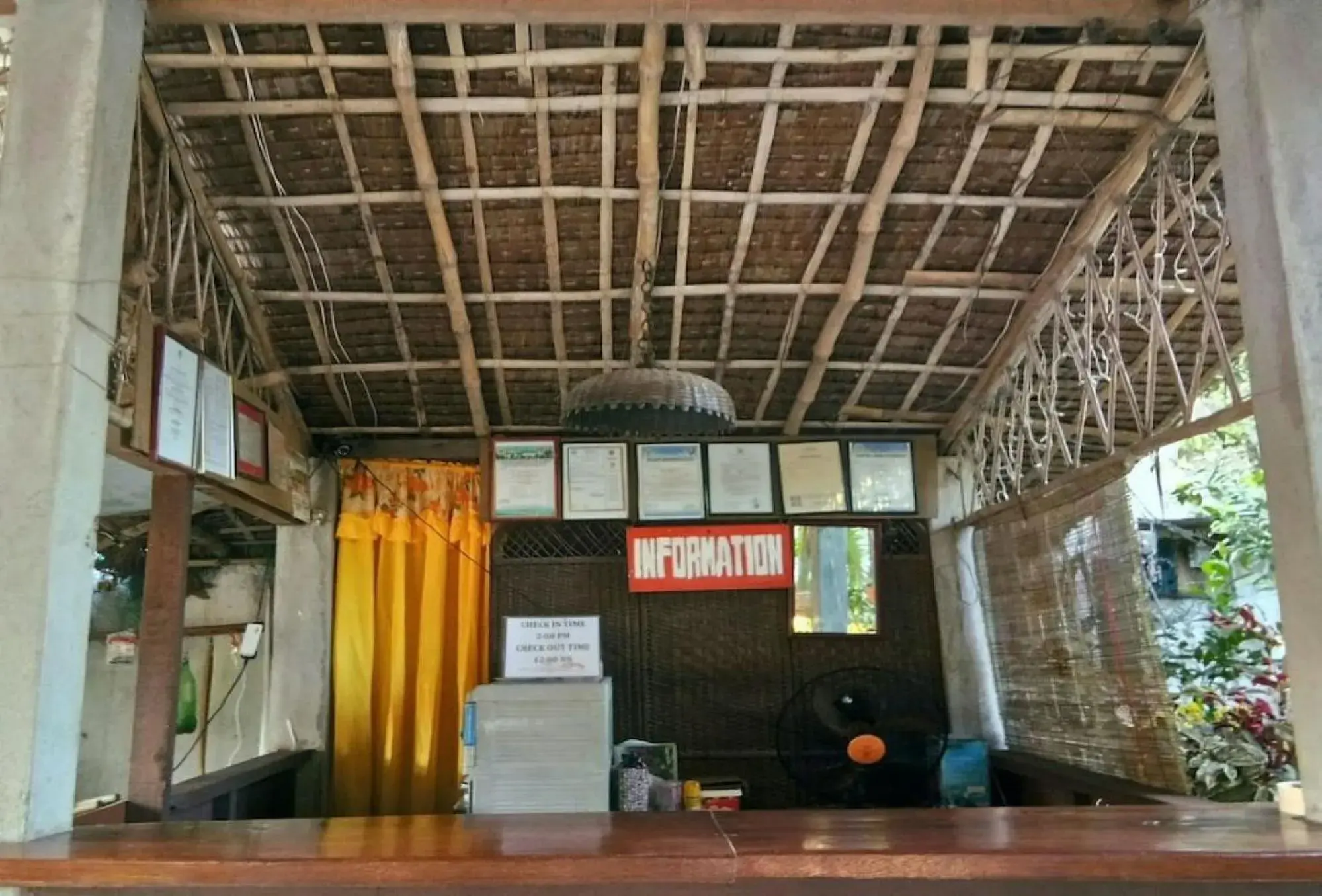 Lobby or reception in RedDoorz Hostel at Megans Paradisio Beach Resort Lobby or reception in RedDoorz Hostel at Megans Paradisio Beach Resort