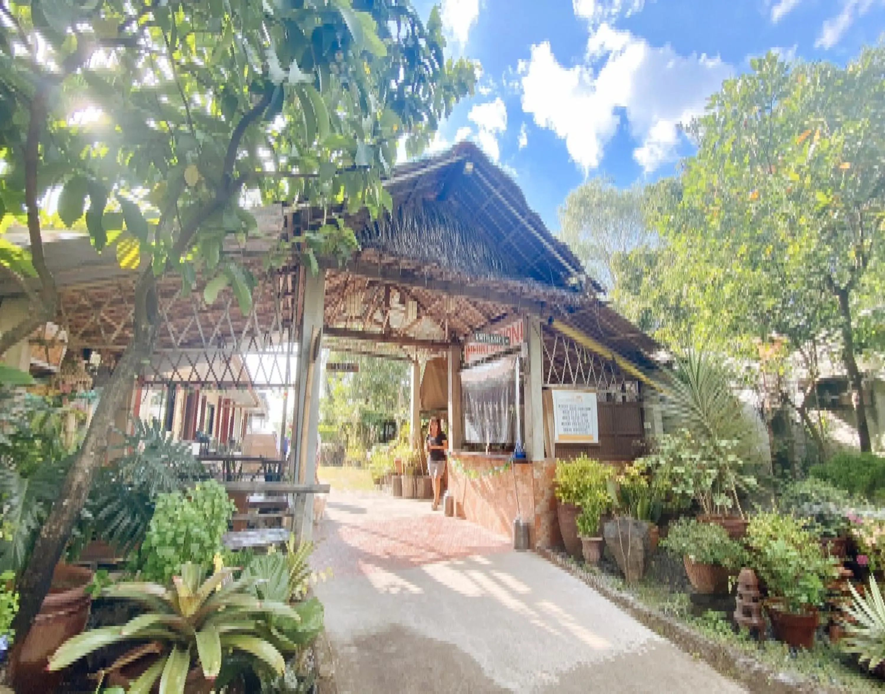 Property building in RedDoorz Hostel at Megans Paradisio Beach Resort Property building in RedDoorz Hostel at Megans Paradisio Beach Resort