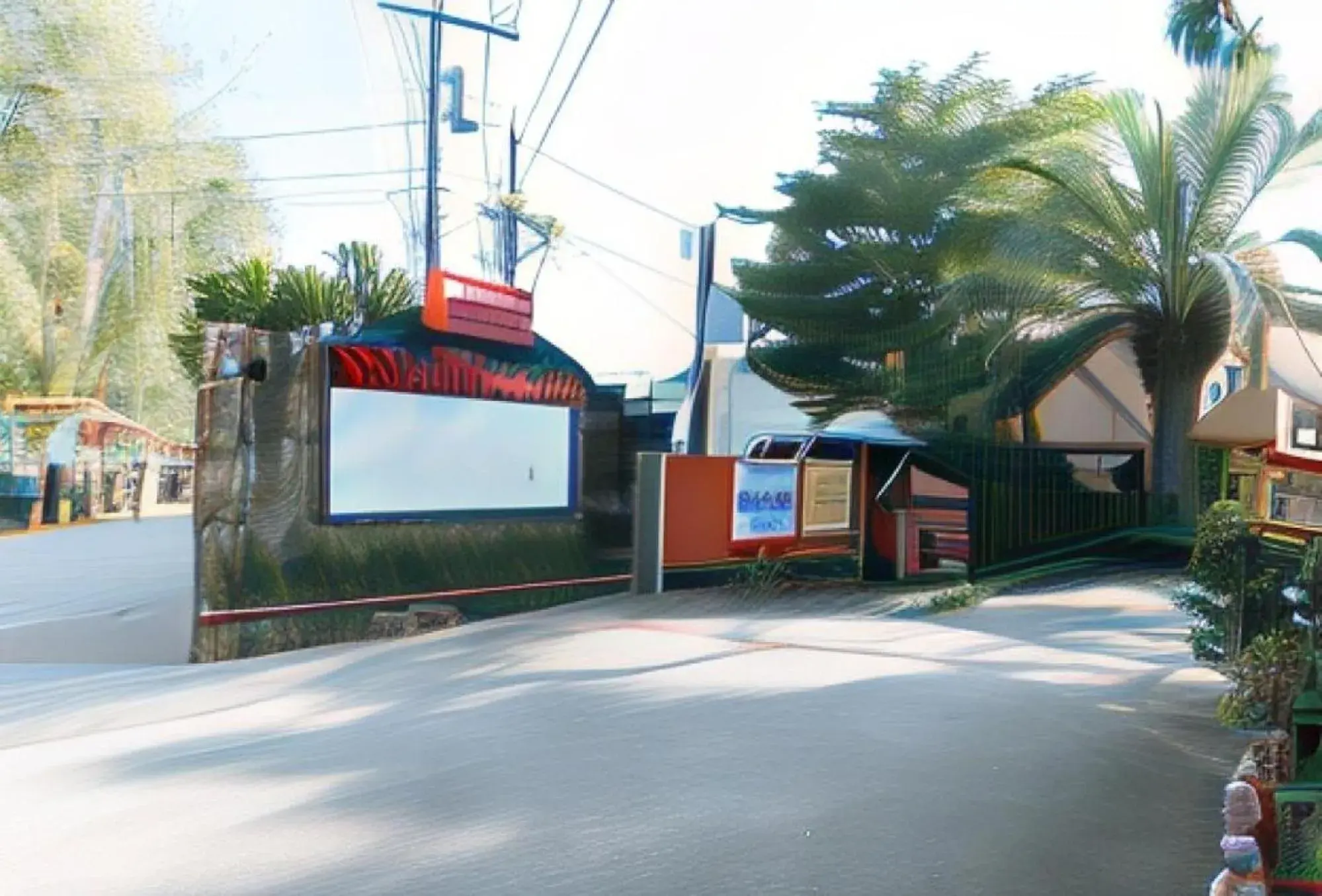 Facade/entrance in RedDoorz Hostel at Megans Paradisio Beach Resort Facade/entrance in RedDoorz Hostel at Megans Paradisio Beach Resort