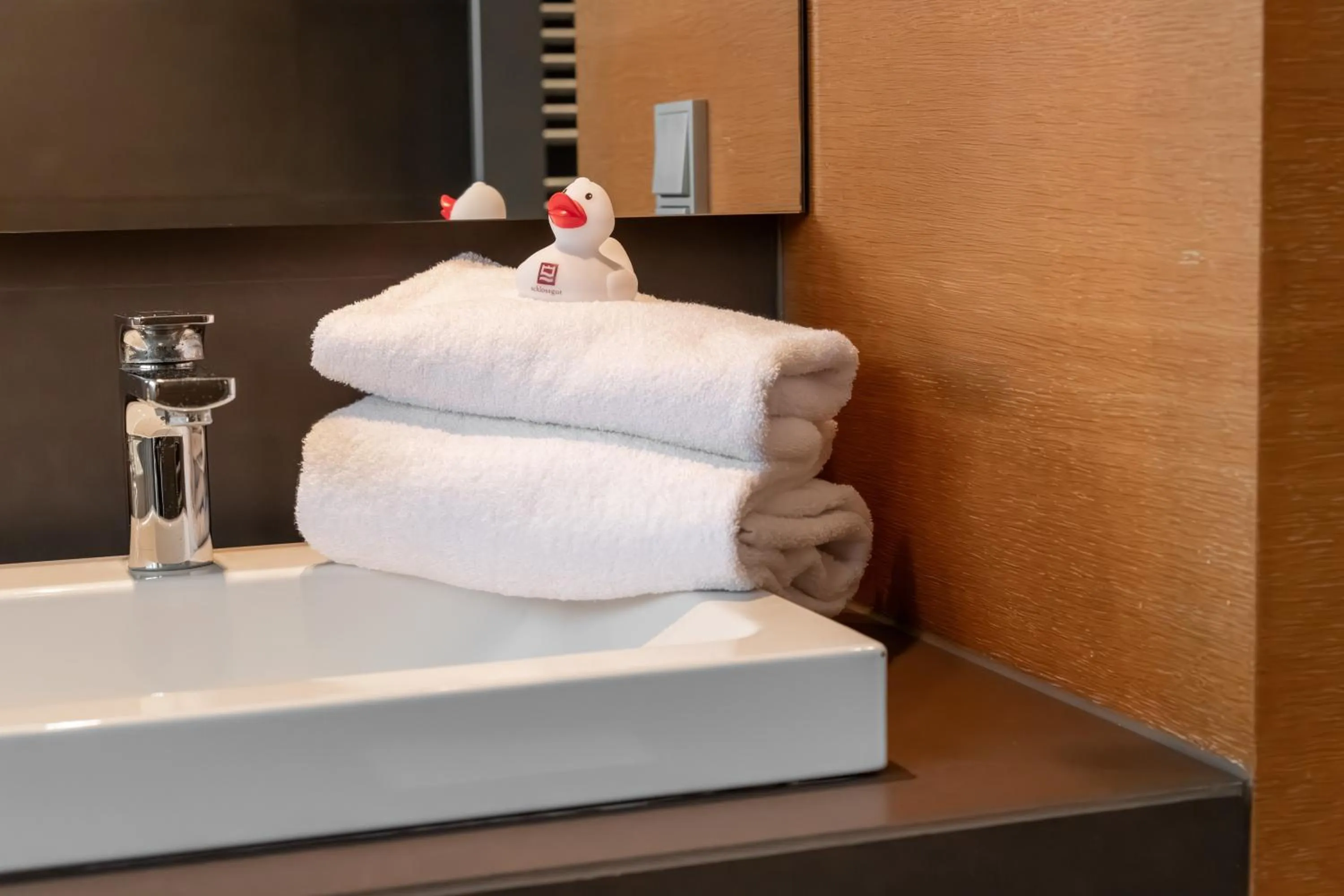 Bathroom in Schlossgut Gross Schwansee