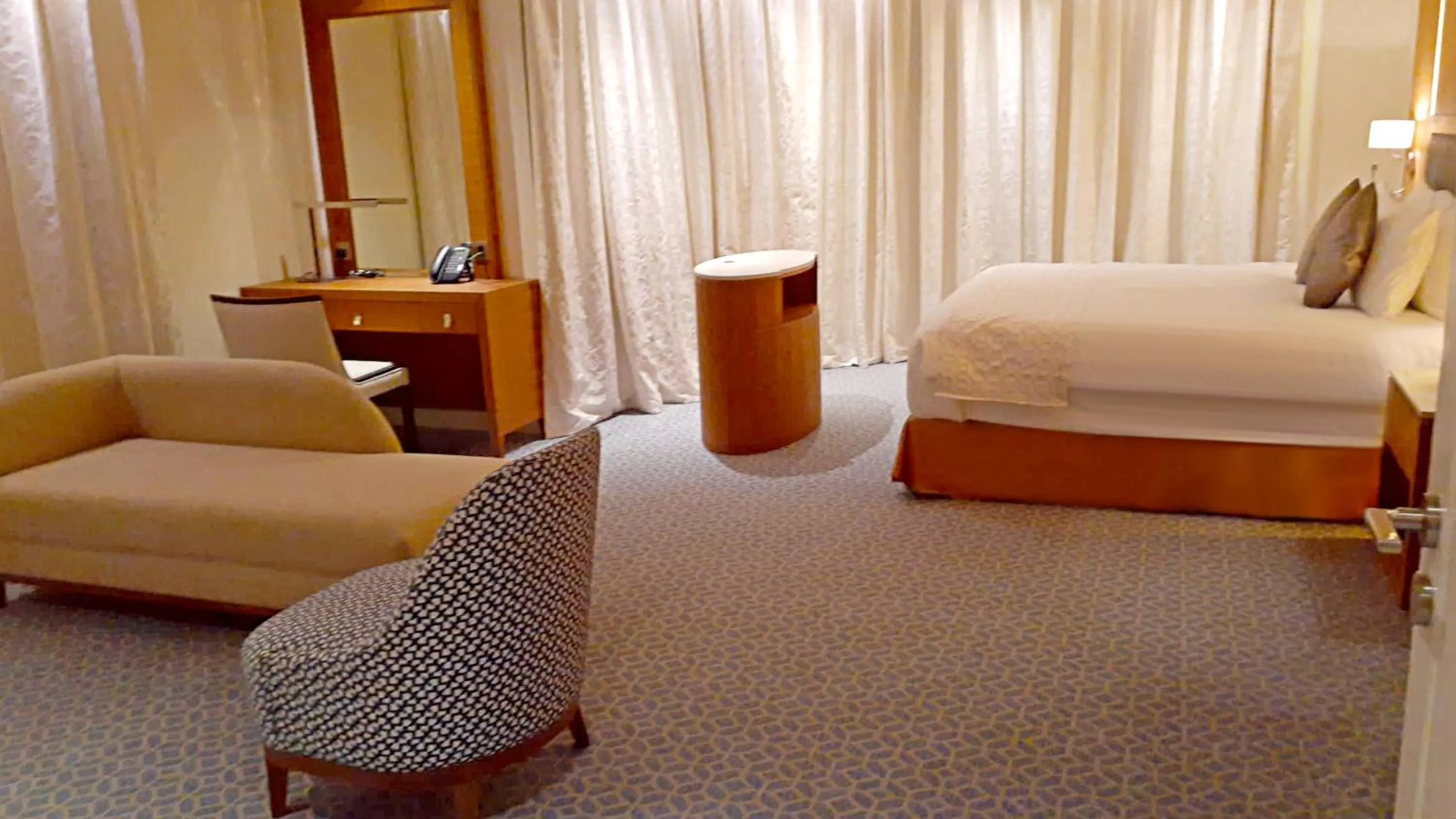 Bed in Grand Swiss-Belhotel Waterfront Seef