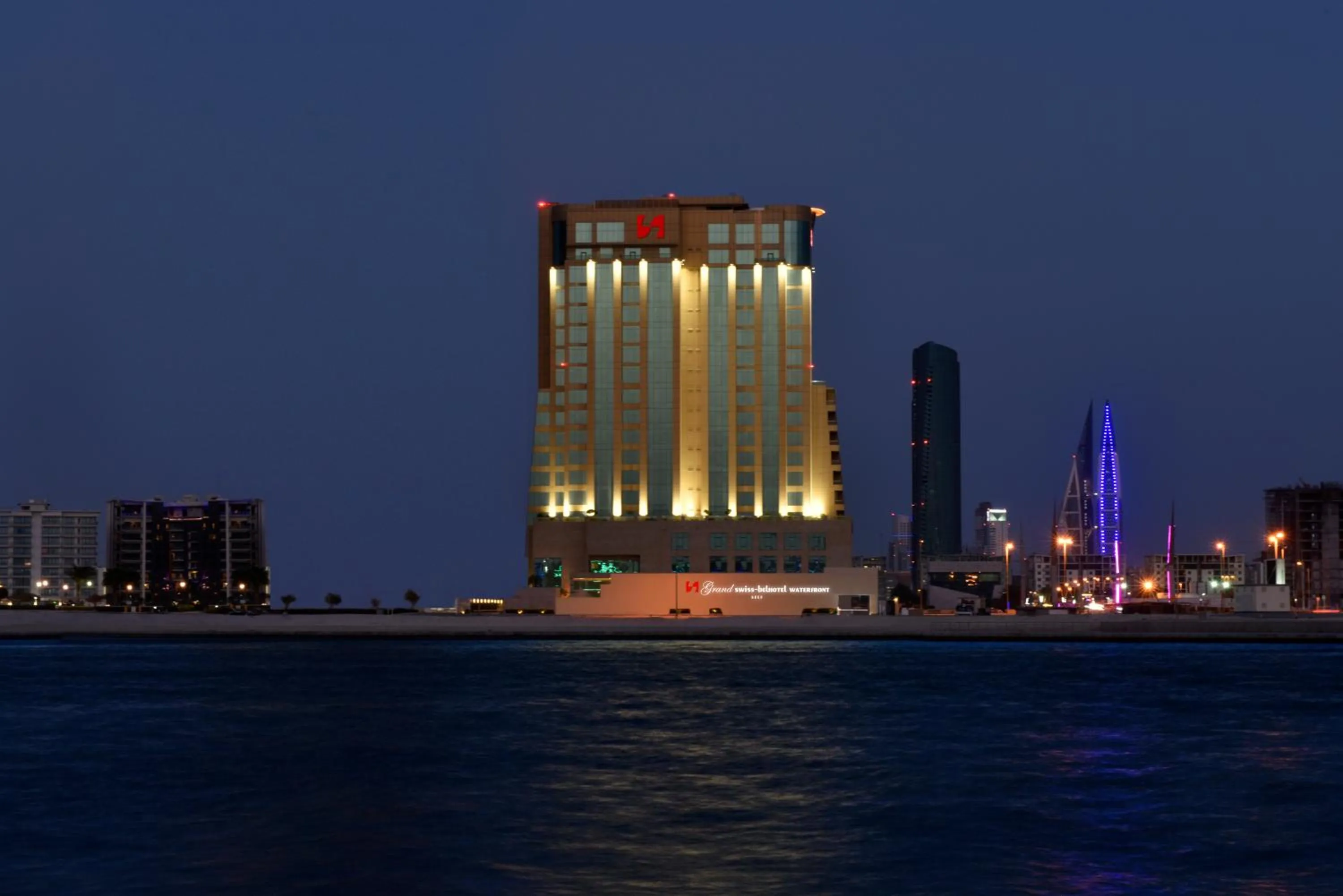Property building in Grand Swiss-Belhotel Waterfront Seef