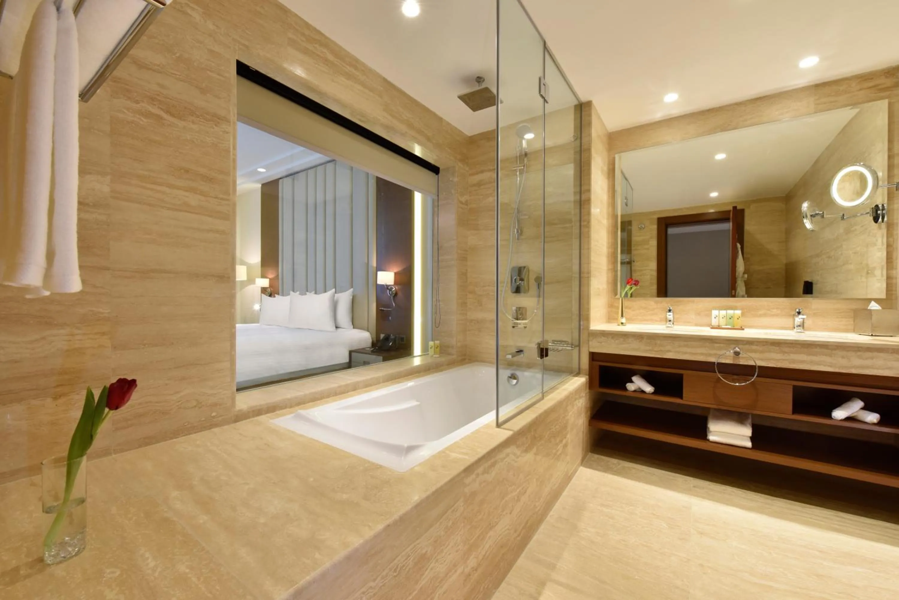 Bathroom in Grand Swiss-Belhotel Waterfront Seef