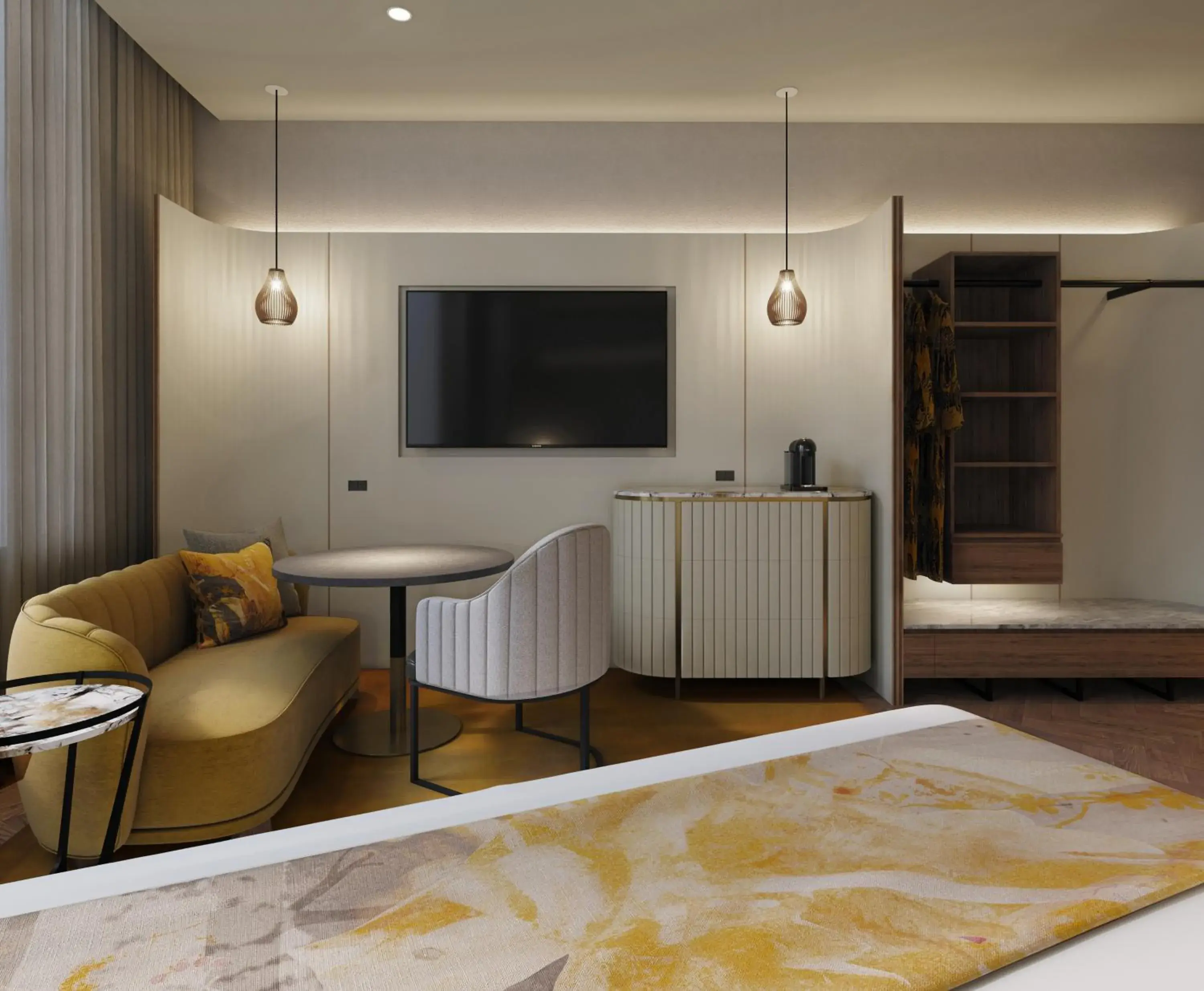 TV and multimedia, Bed in Crystalbrook Kingsley TV and multimedia, Bed in Crystalbrook Kingsley