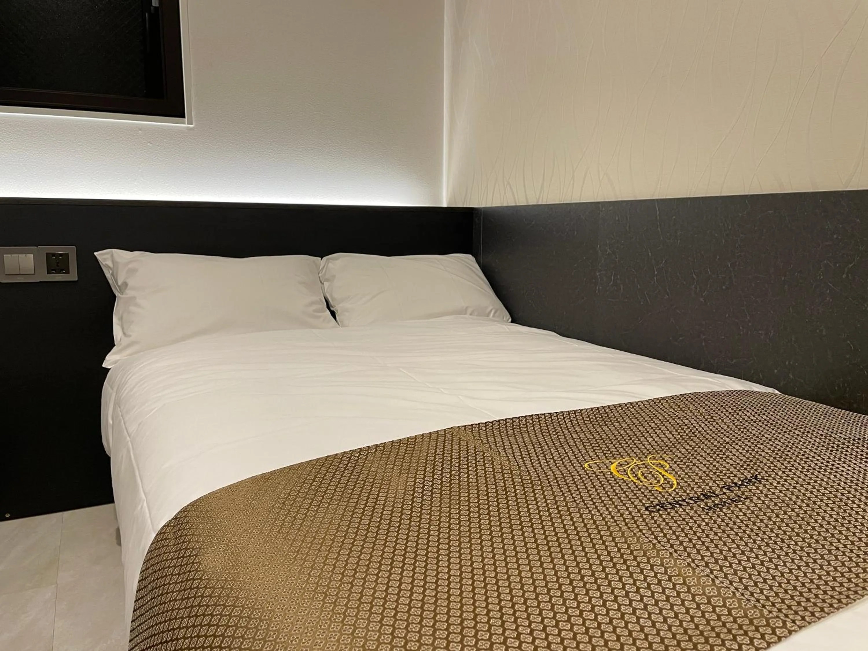 Bed in 対馬 central park hotel
