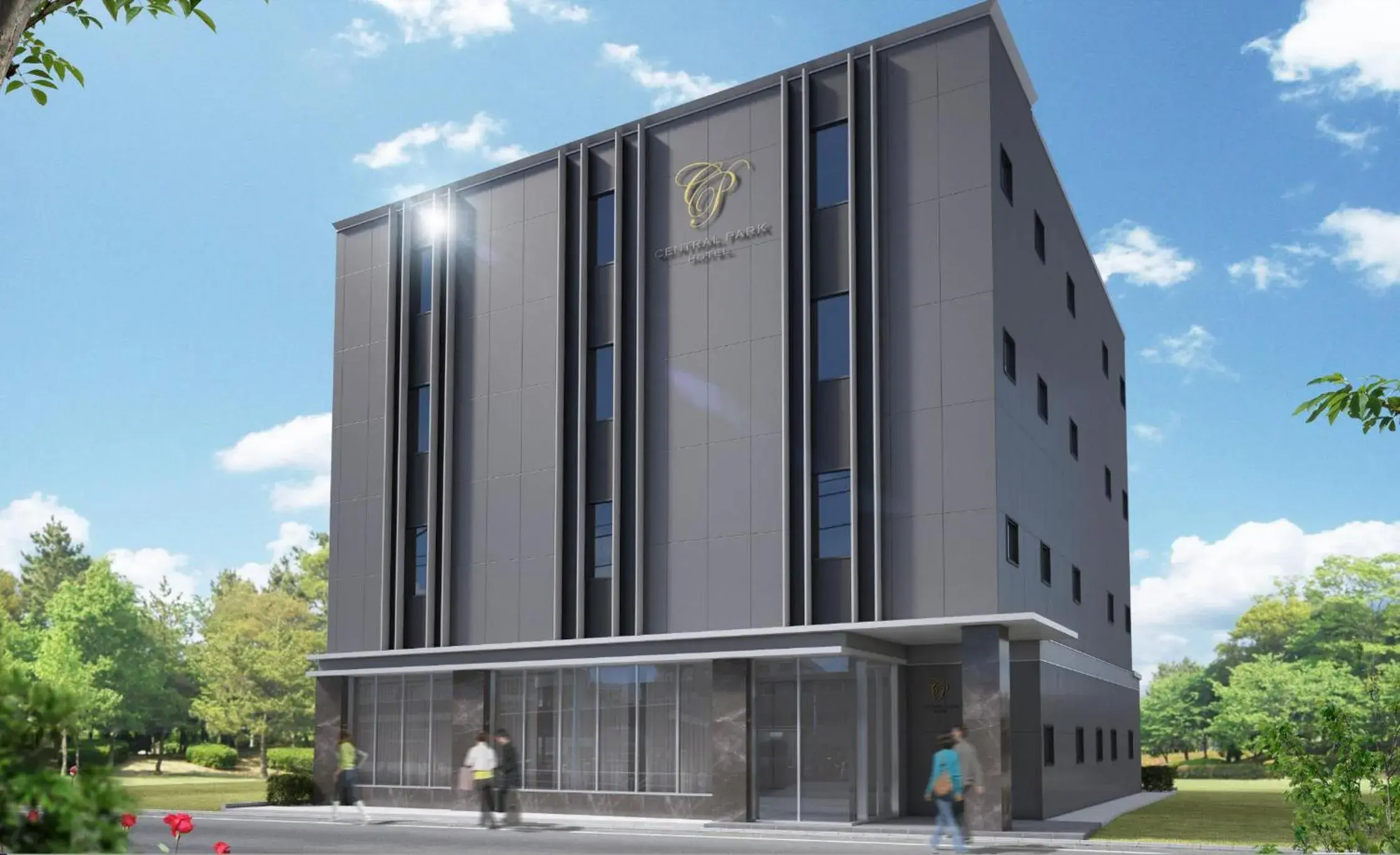 Facade/entrance in 対馬 central park hotel Facade/entrance in 対馬 central park hotel