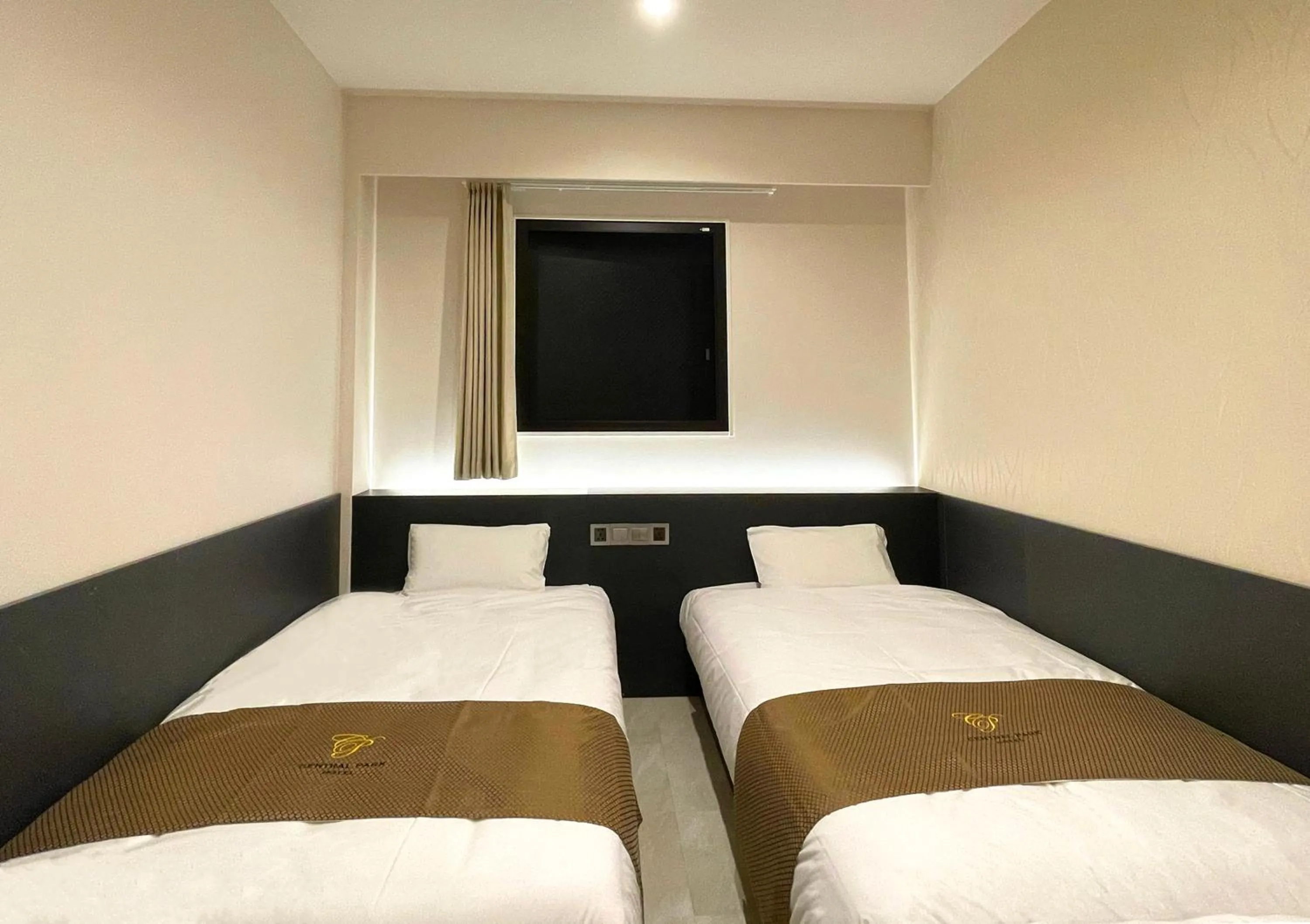 Photo of the whole room, Bed in 対馬 central park hotel