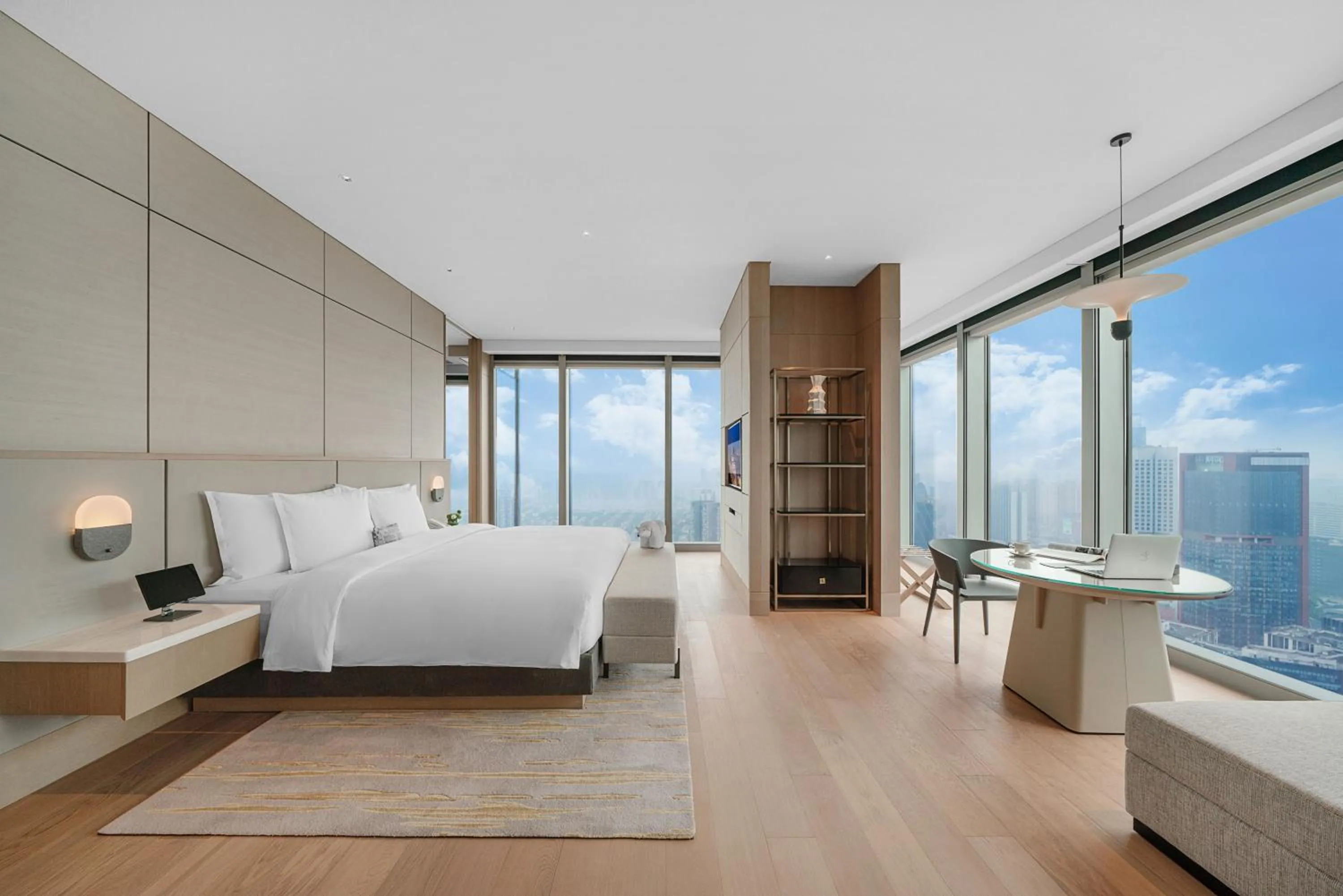 Photo of the whole room, Bed in Grand Bay Hotel Chengdu