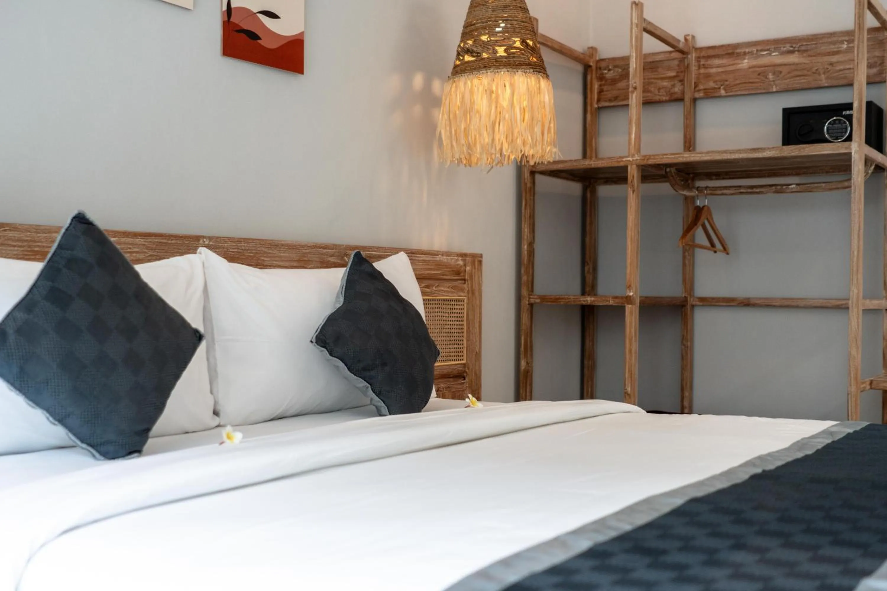 Bed in The Eight Villa & Rooms Bali - Seminyak