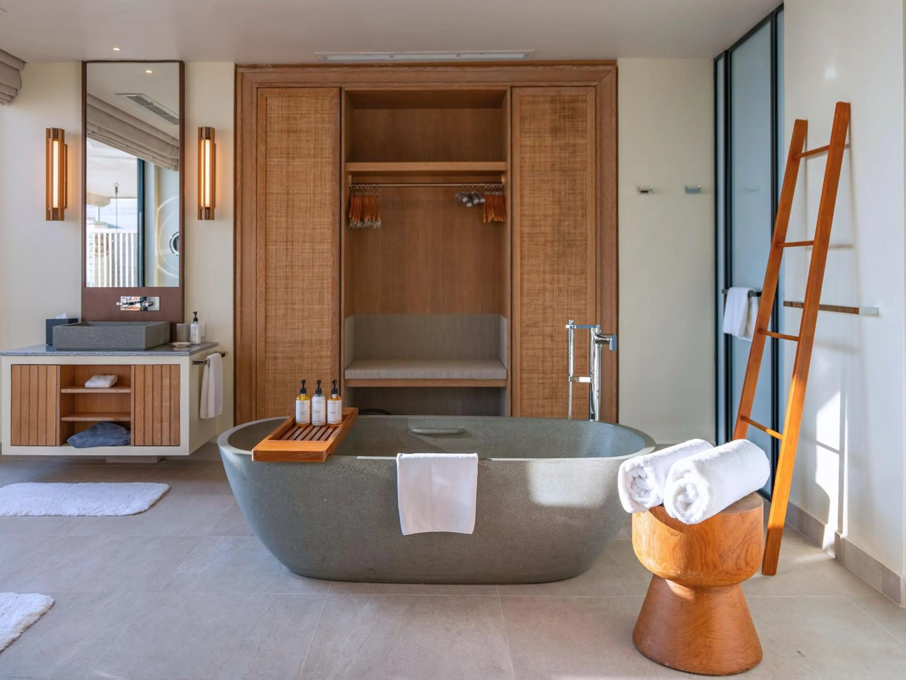 Bathroom in Kuda Villingili Maldives, Free Return Transfers 03 nights & above