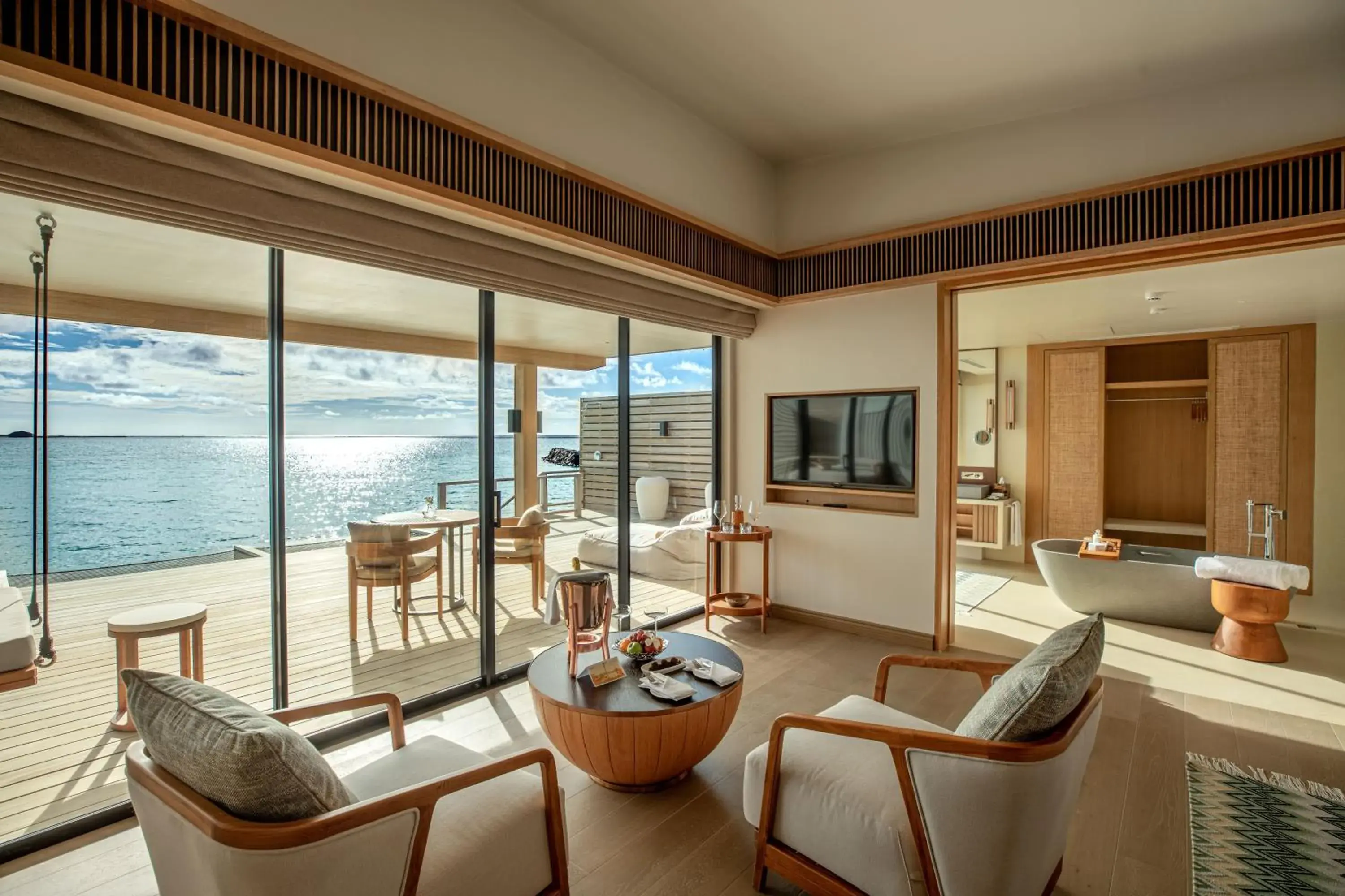 Water Villa in Kuda Villingili Maldives, Free Return Transfers 03 nights & above Water Villa in Kuda Villingili Maldives, Free Return Transfers 03 nights & above