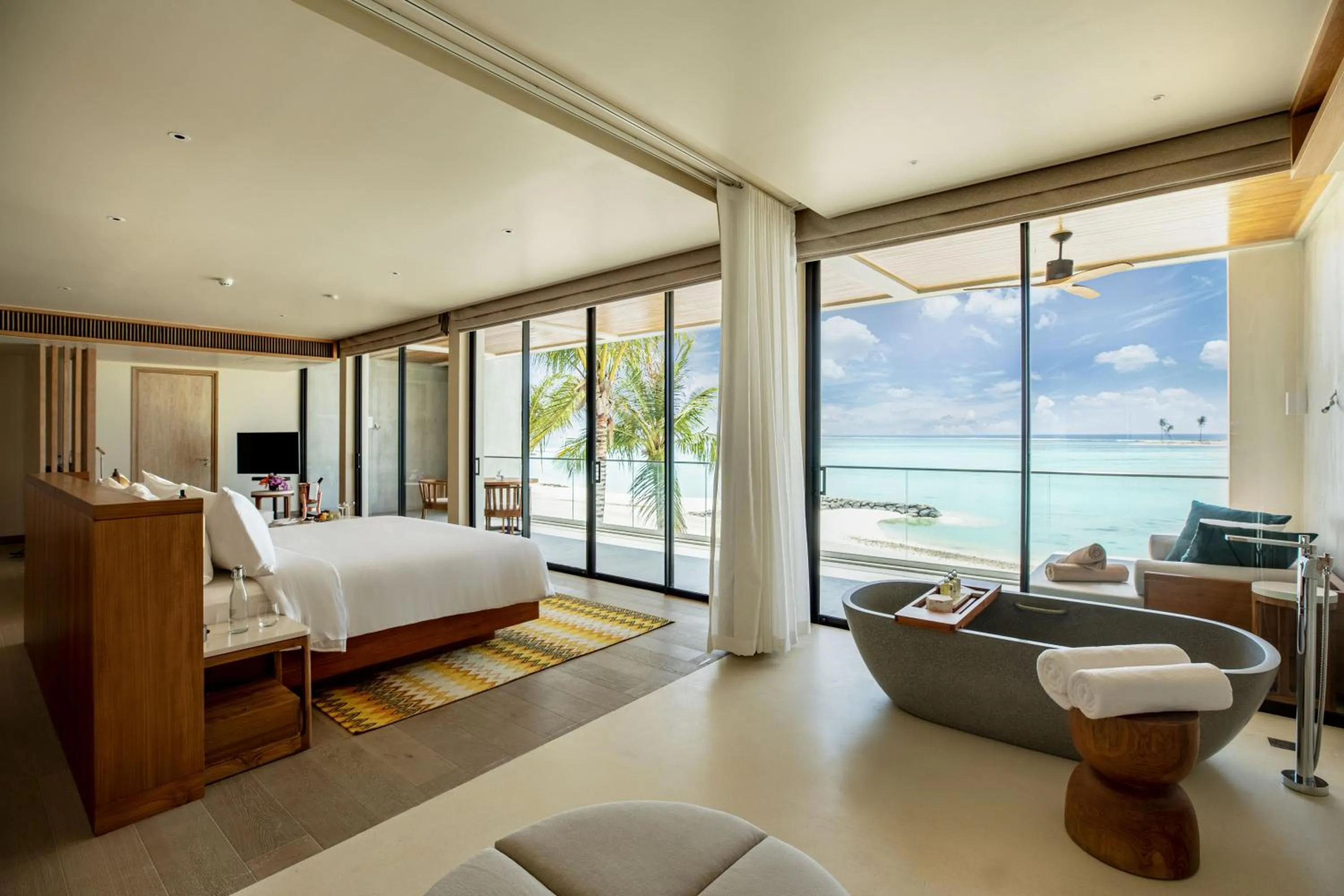 Bed in Kuda Villingili Maldives, Free Return Transfers 03 nights & above