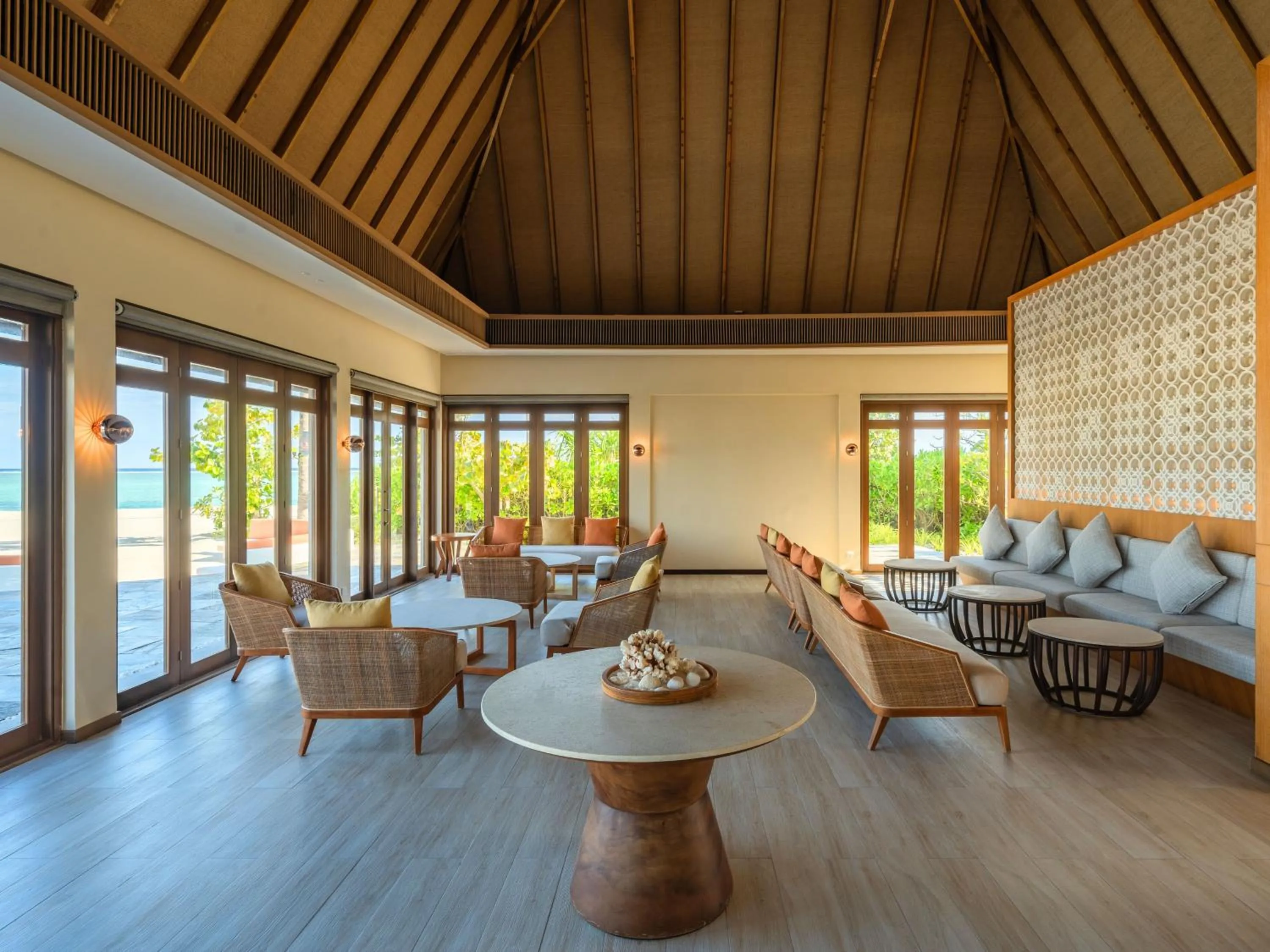 Seating area in Kuda Villingili Maldives, Free Return Transfers 03 nights & above
