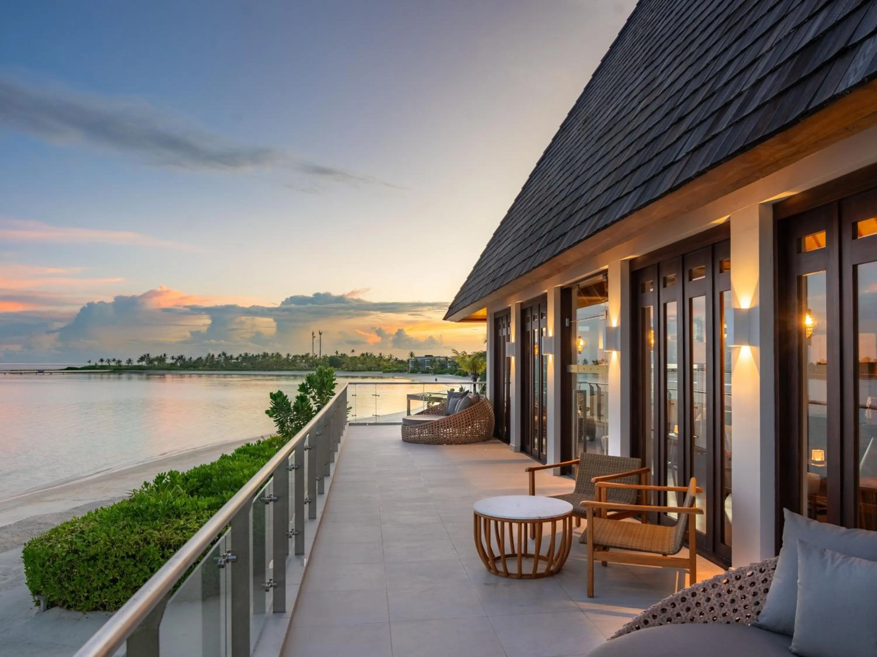 Seating area in Kuda Villingili Maldives, Free Return Transfers 03 nights & above