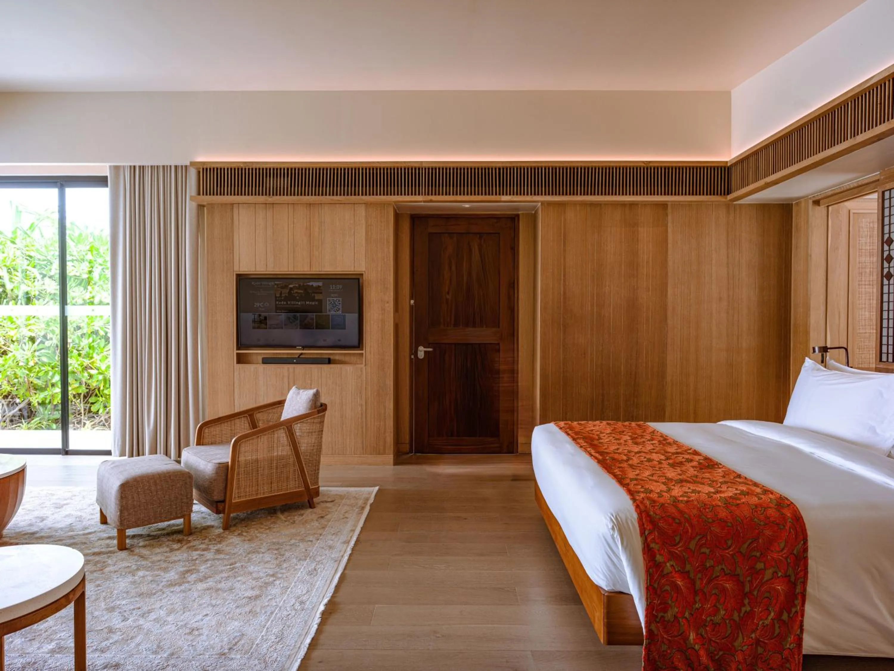 TV and multimedia, Bed in Kuda Villingili Maldives, Free Return Transfers 03 nights & above