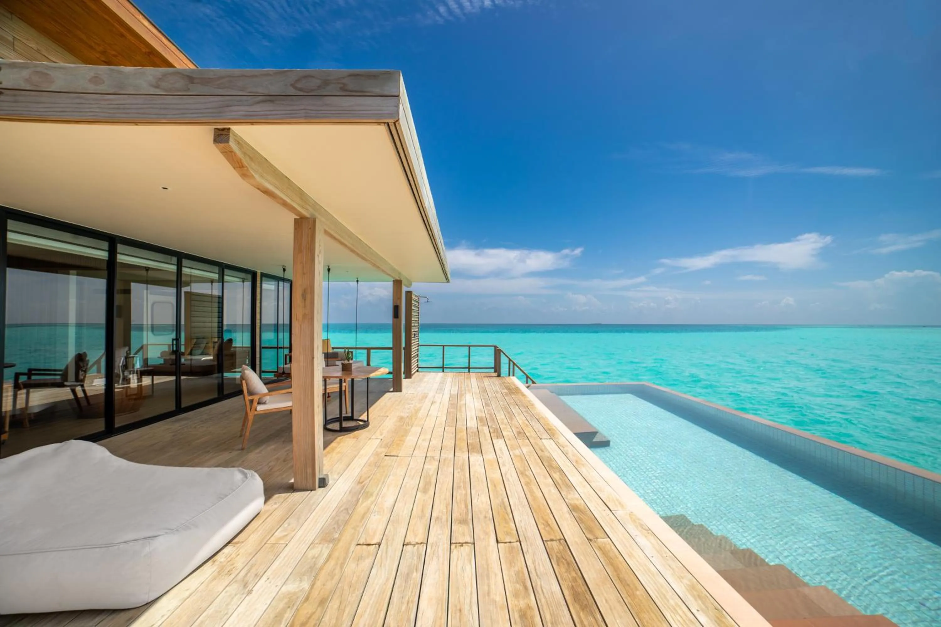 Pool view in Kuda Villingili Maldives, Free Return Transfers 03 nights & above