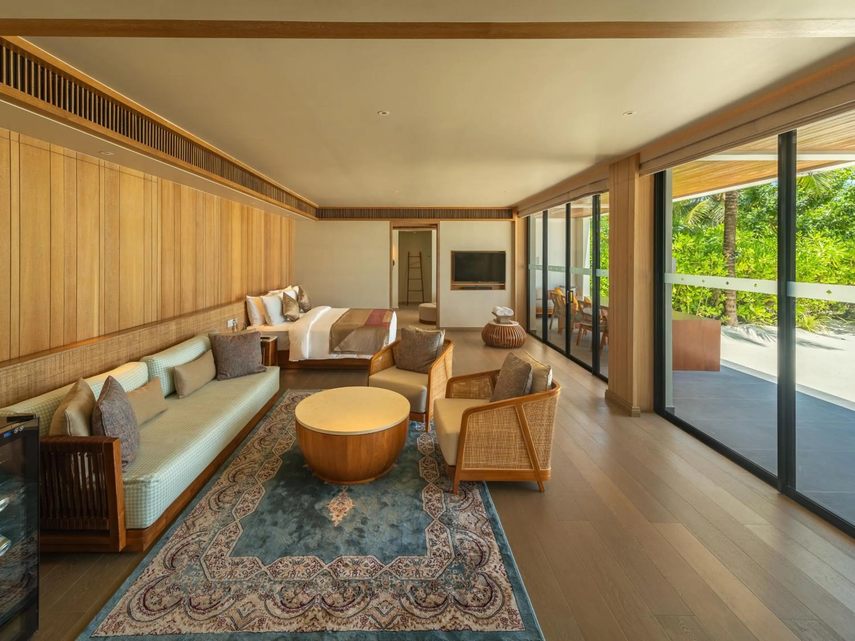 Patio in Kuda Villingili Maldives, Free Return Transfers 03 nights & above