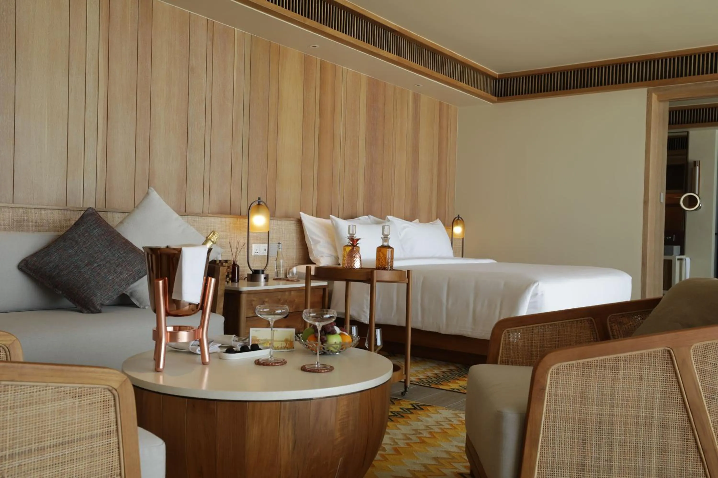 Bedroom, Bed in Kuda Villingili Maldives, Free Return Transfers 03 nights & above