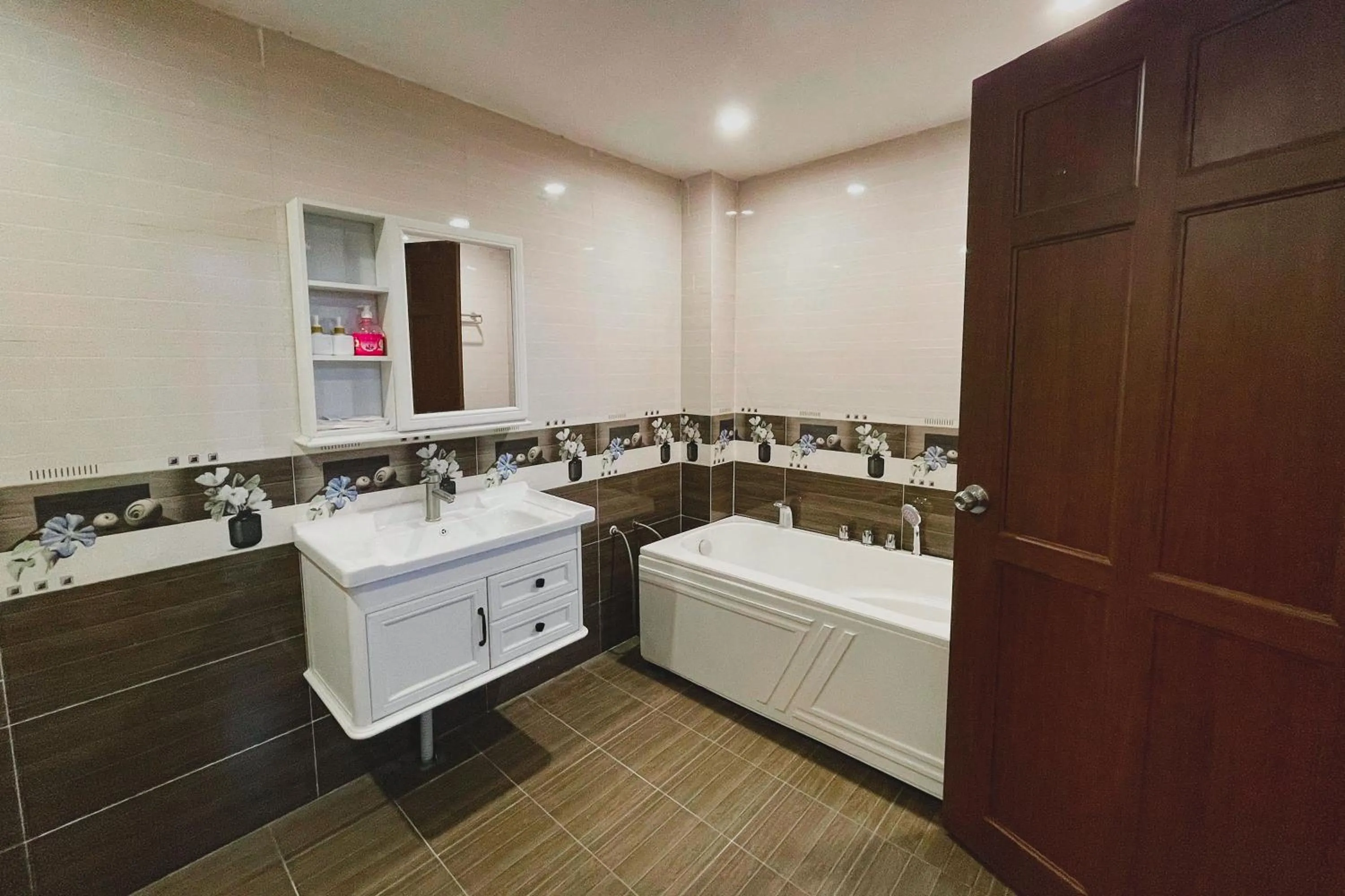 Bathroom in Sky Hotel