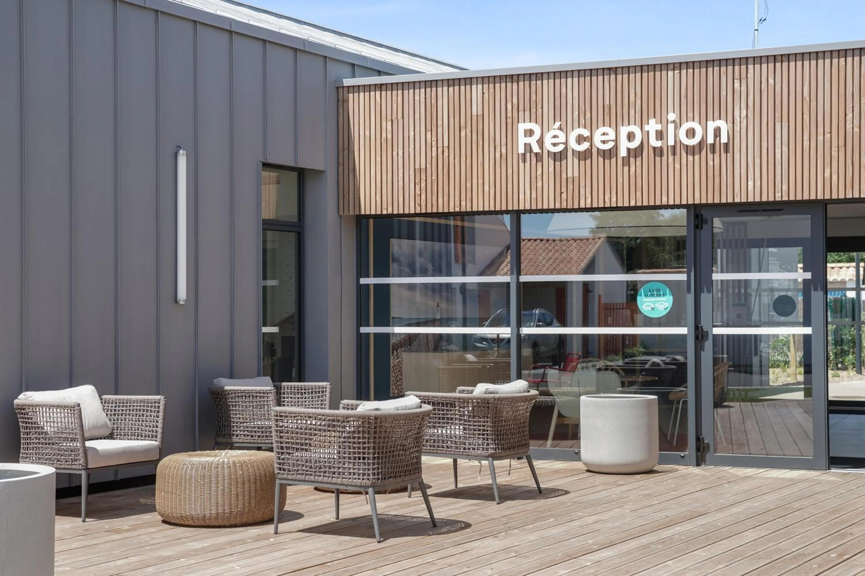 Patio in Pierre & Vacances Premium Les Villas d'Olonne